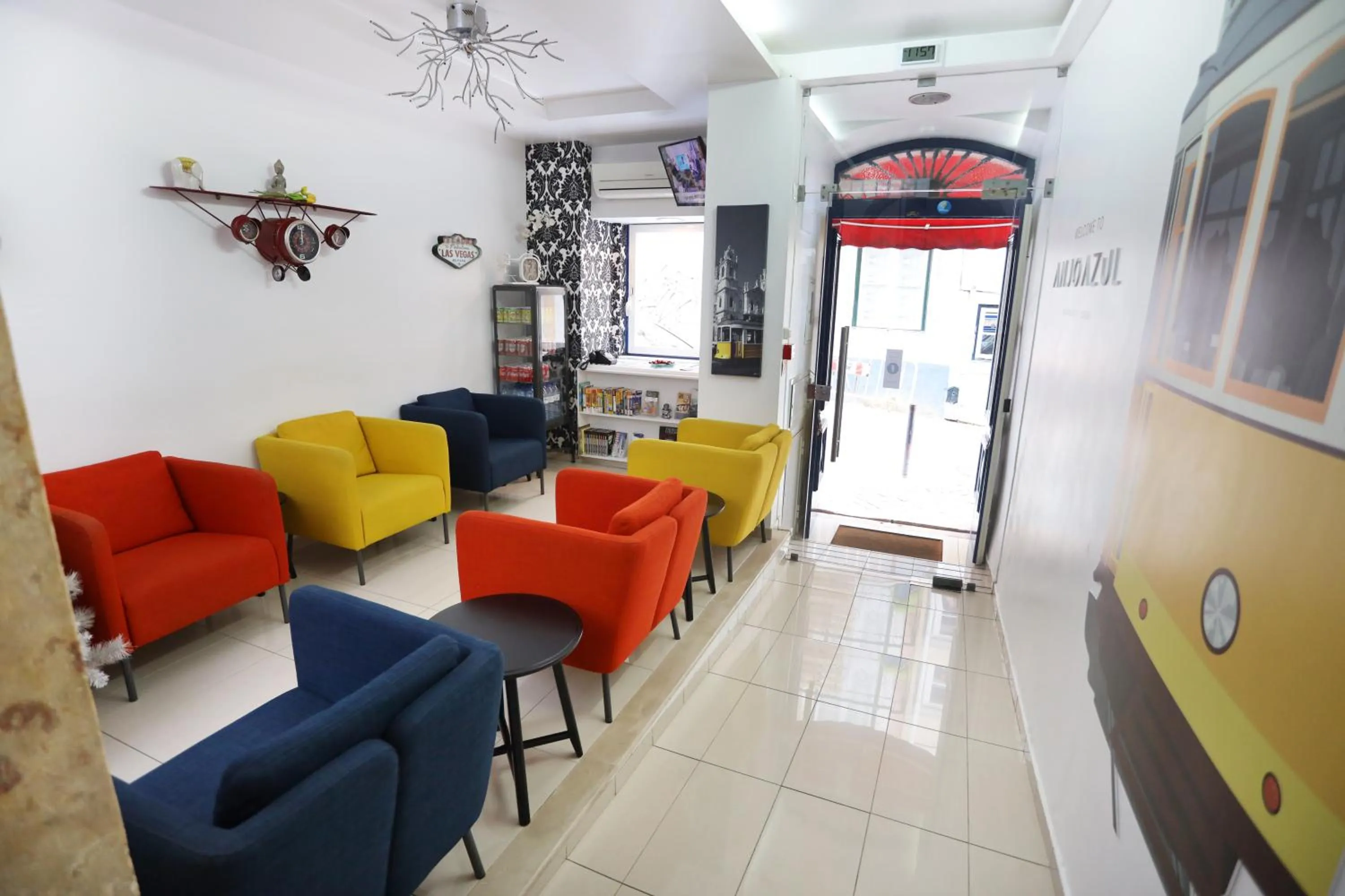 Lobby or reception in Anjo Azul