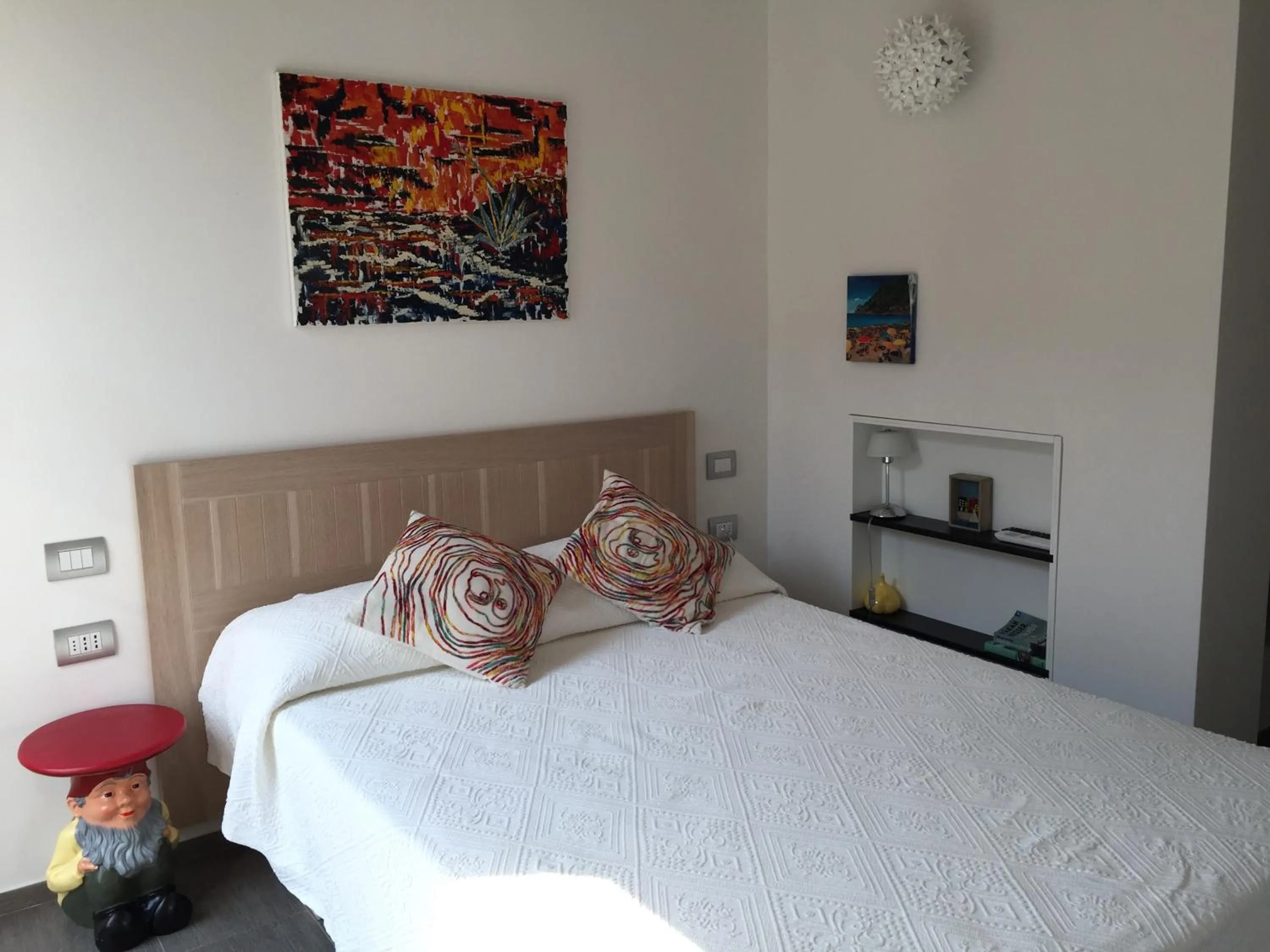 Bed in La Casa di Andrea Relais