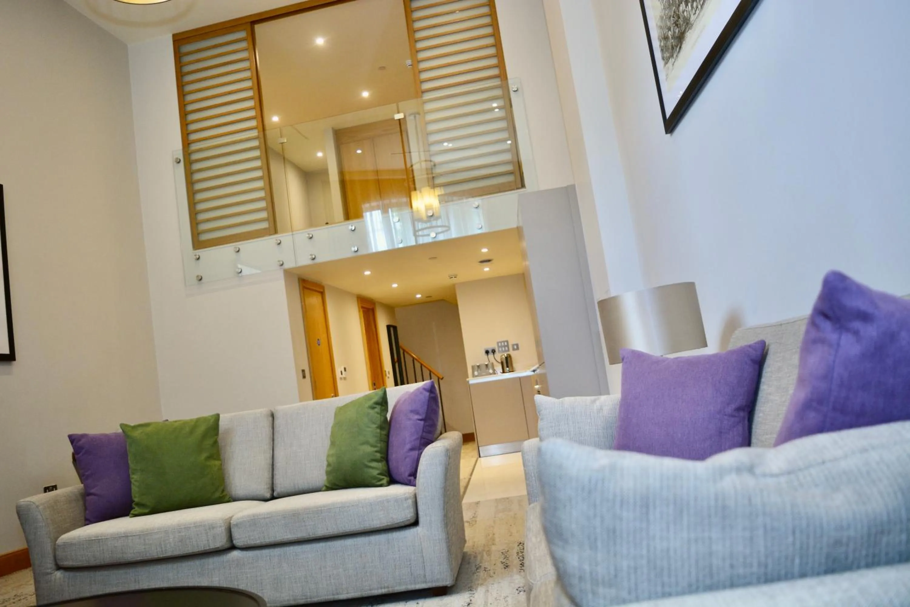 Living room in Sanctum Belsize Road