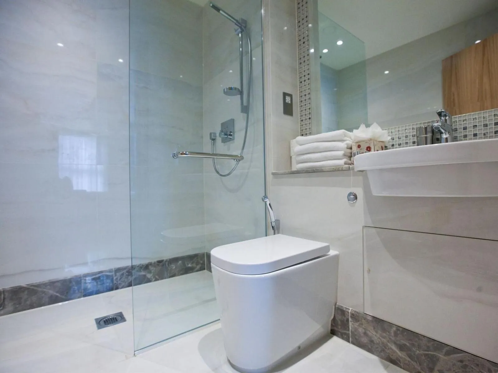 Shower in Sanctum Belsize Road