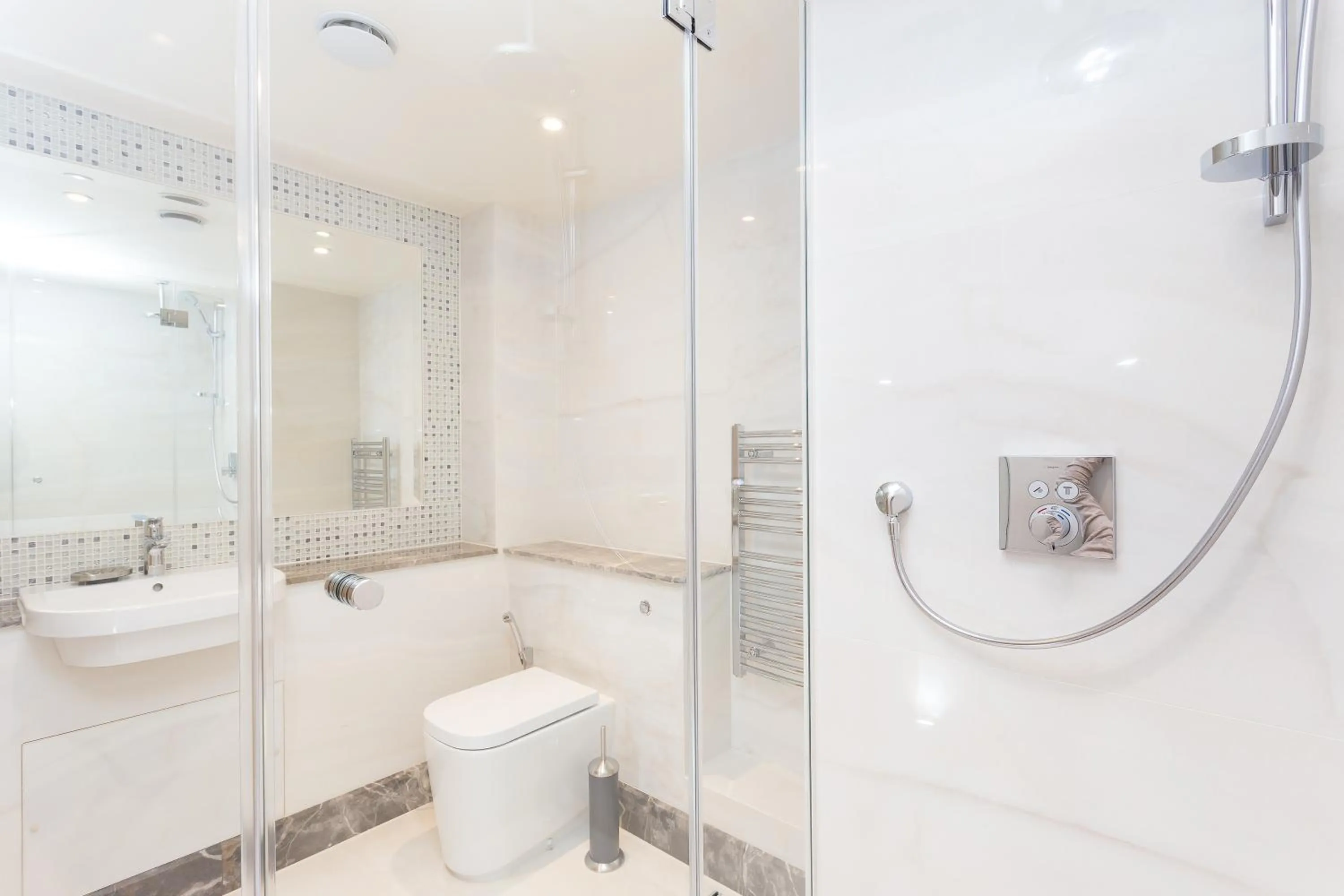 Shower in Sanctum Belsize Road