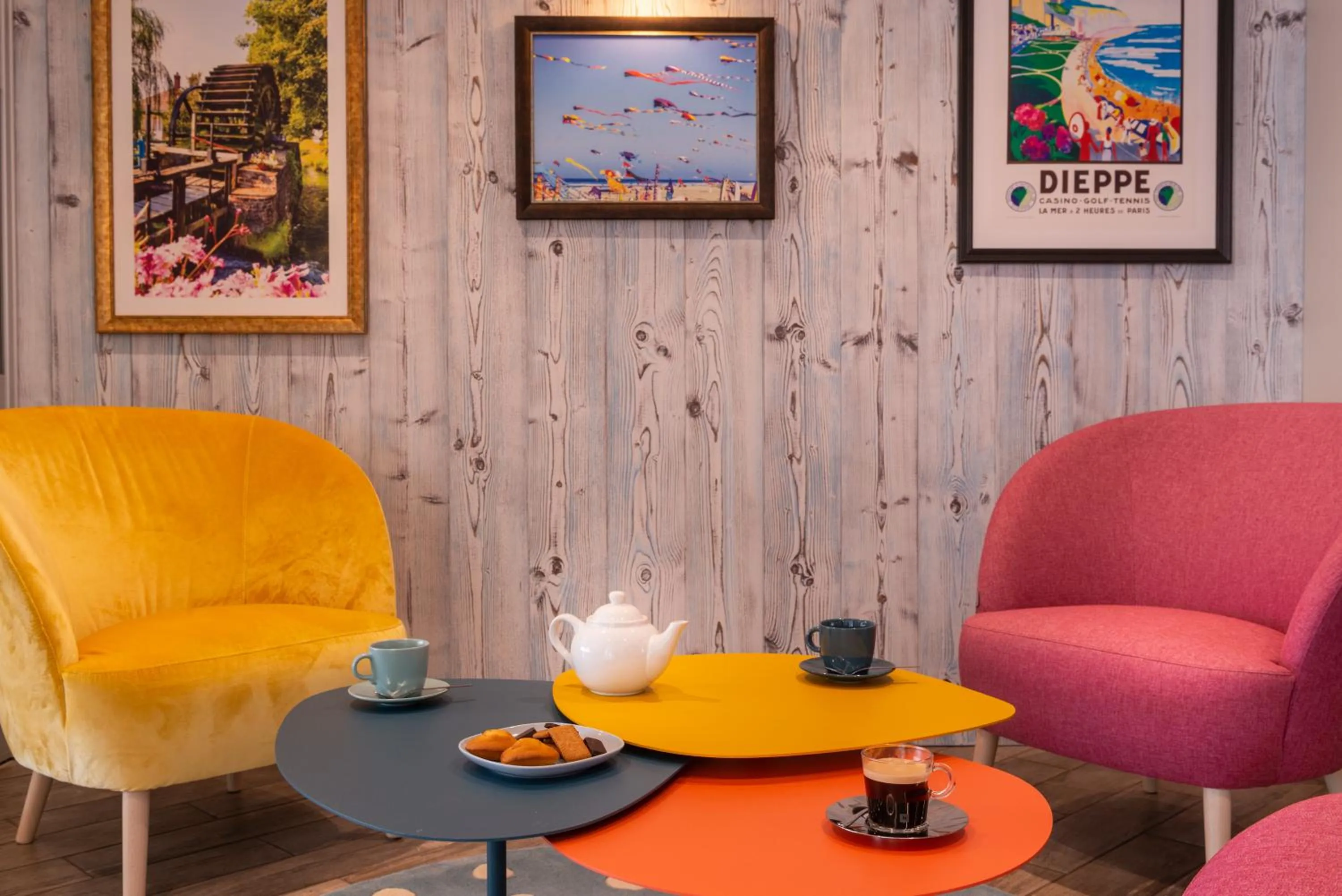 Seating area in Hôtel de la Plage