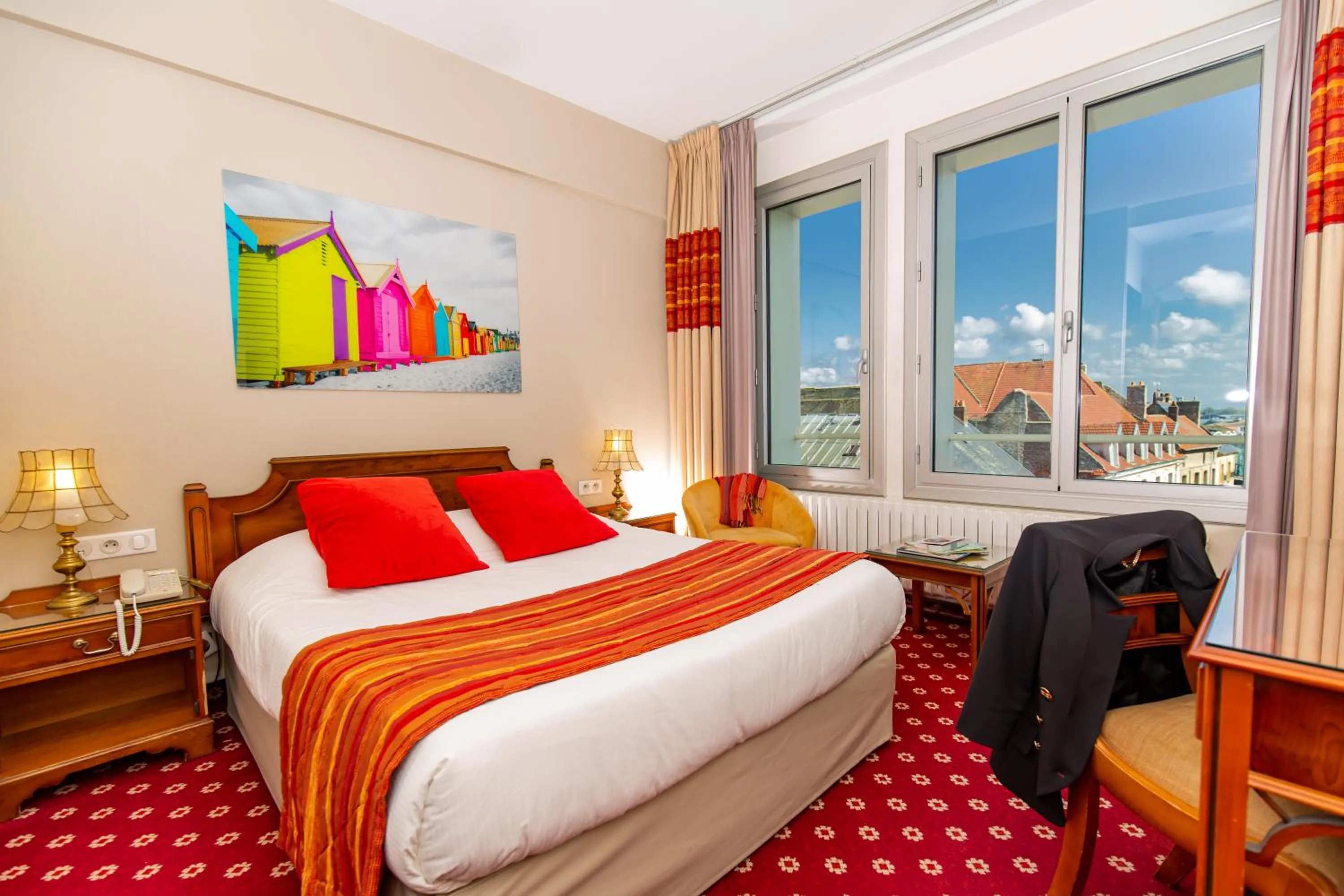 Property building, Bed in Hotel Aguado