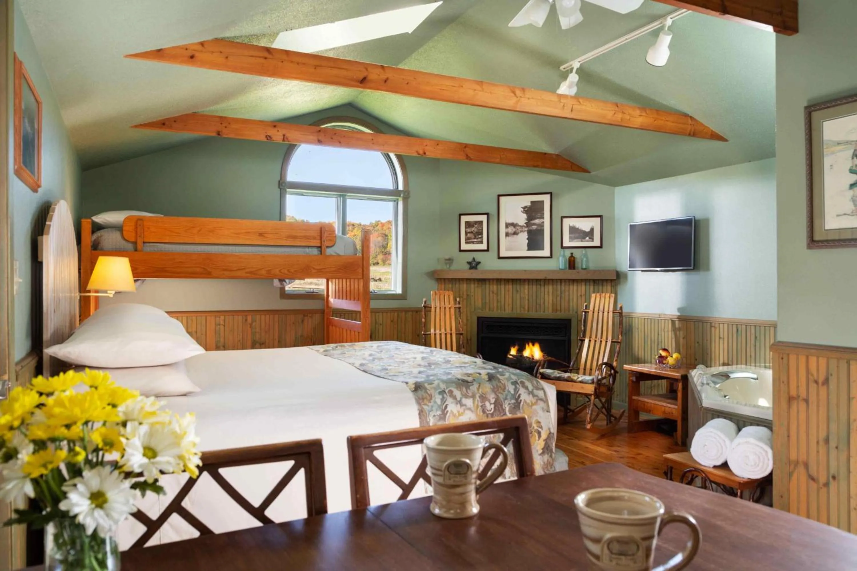 Bed in Justin Trails Resort