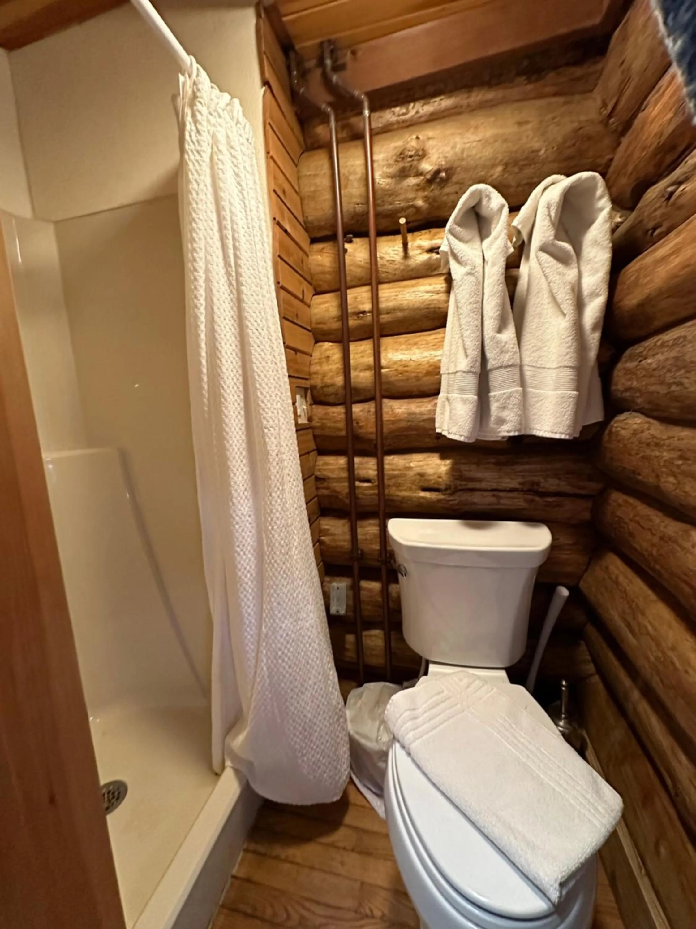 Shower in Justin Trails Resort