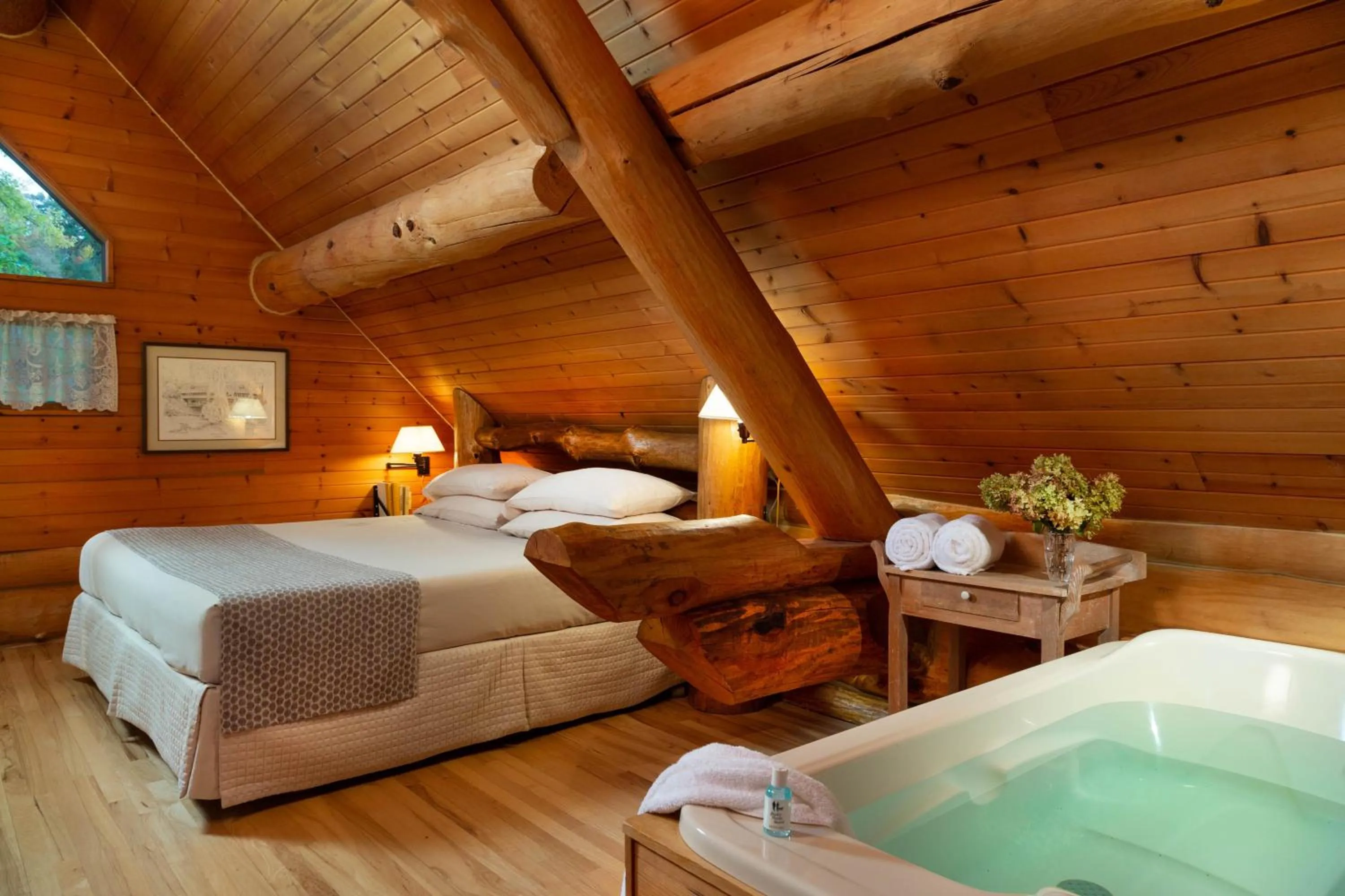 Bed in Justin Trails Resort