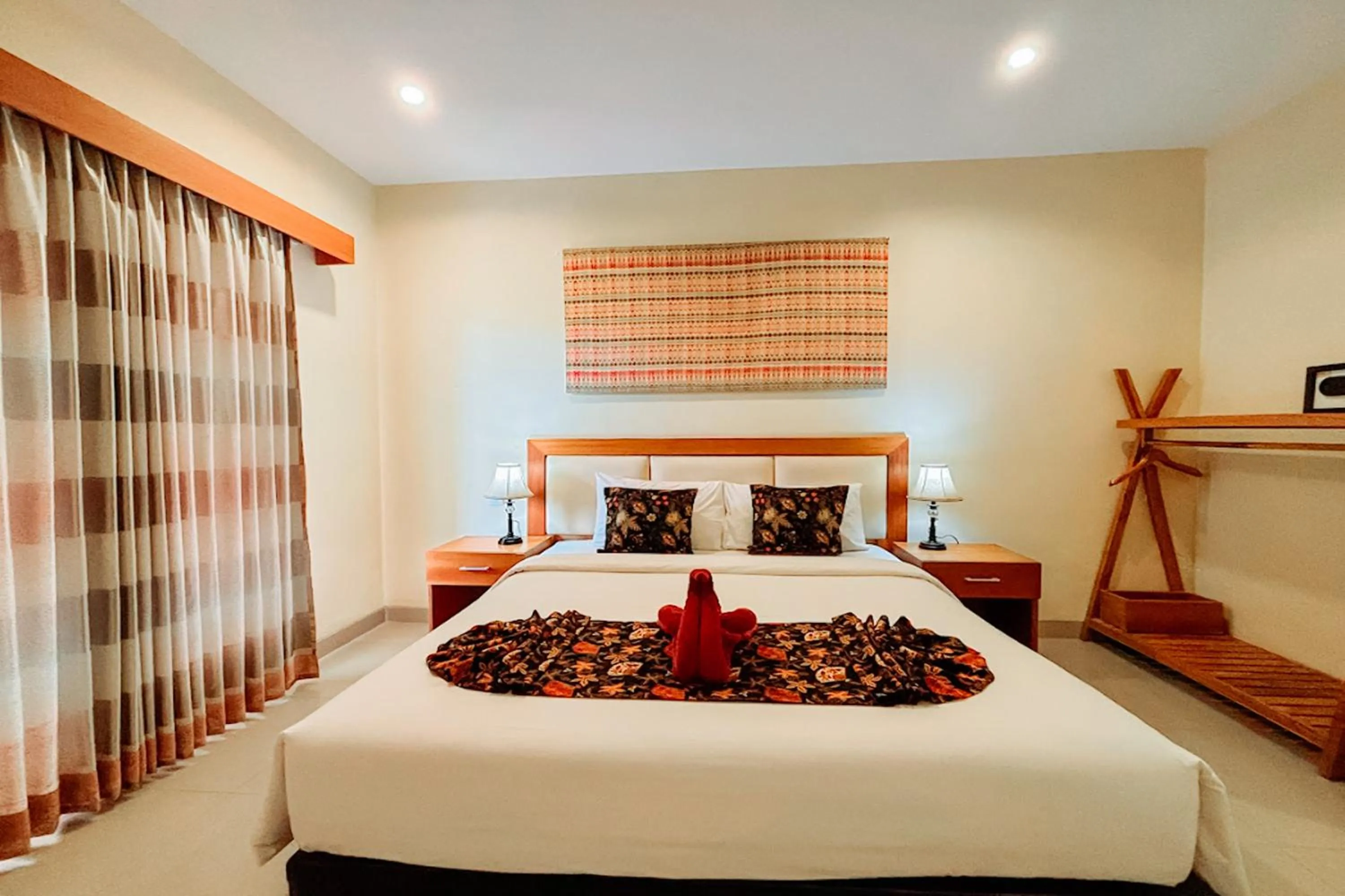 Bed in Kubu Petitenget Suite Seminyak