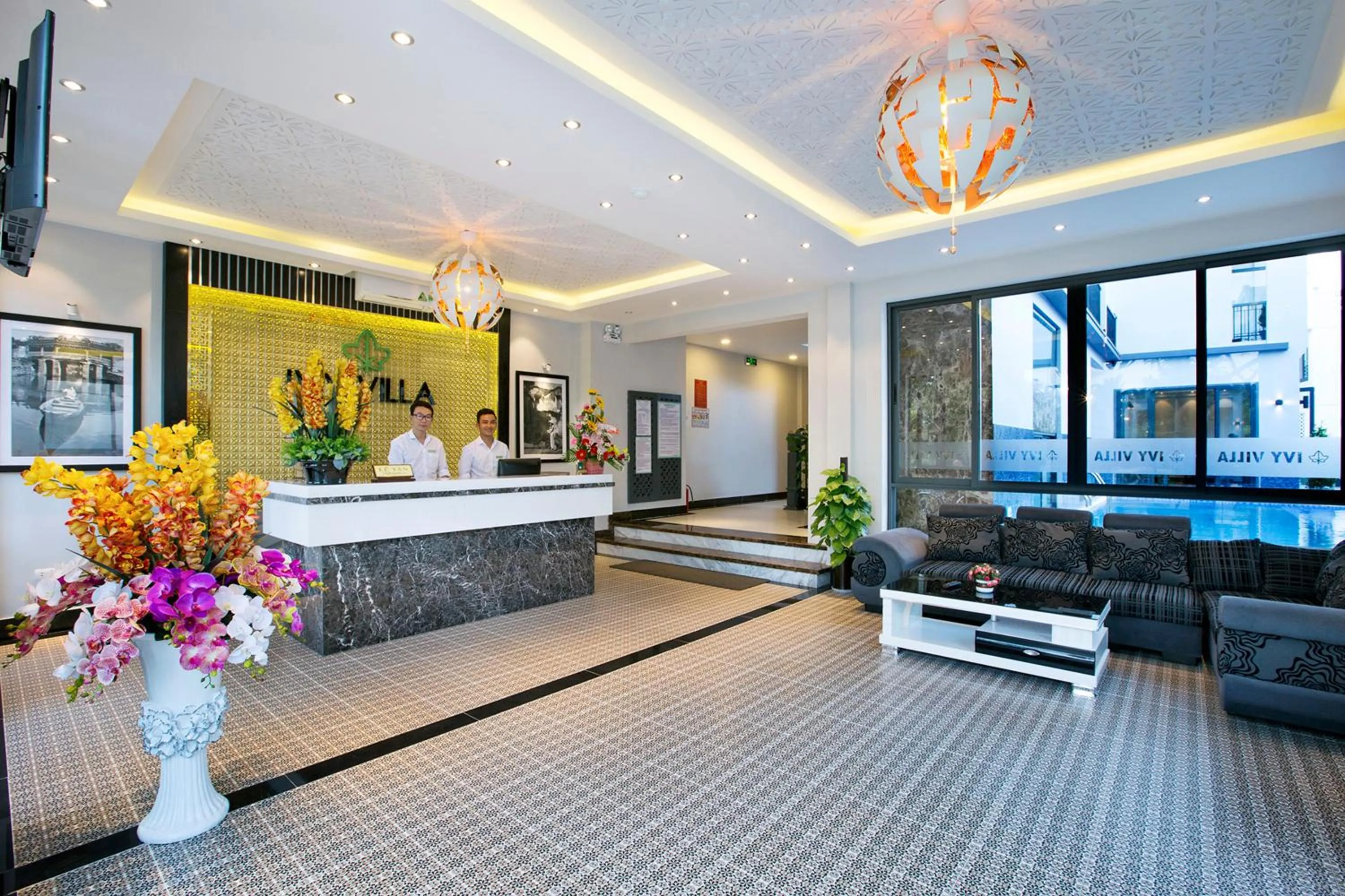 Living room in Ivy Villa