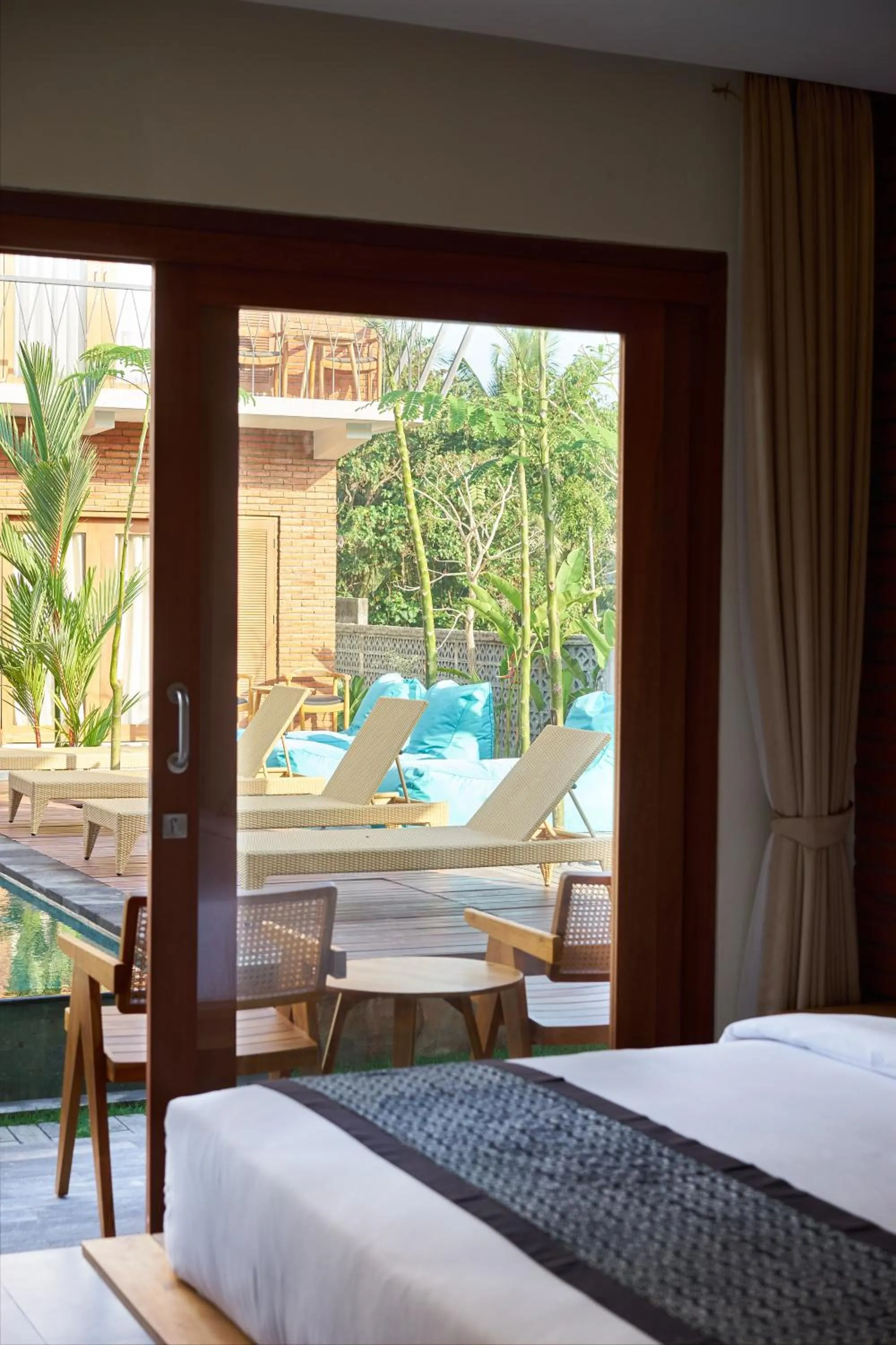 Swimming pool, Bed in Kubu Tropis