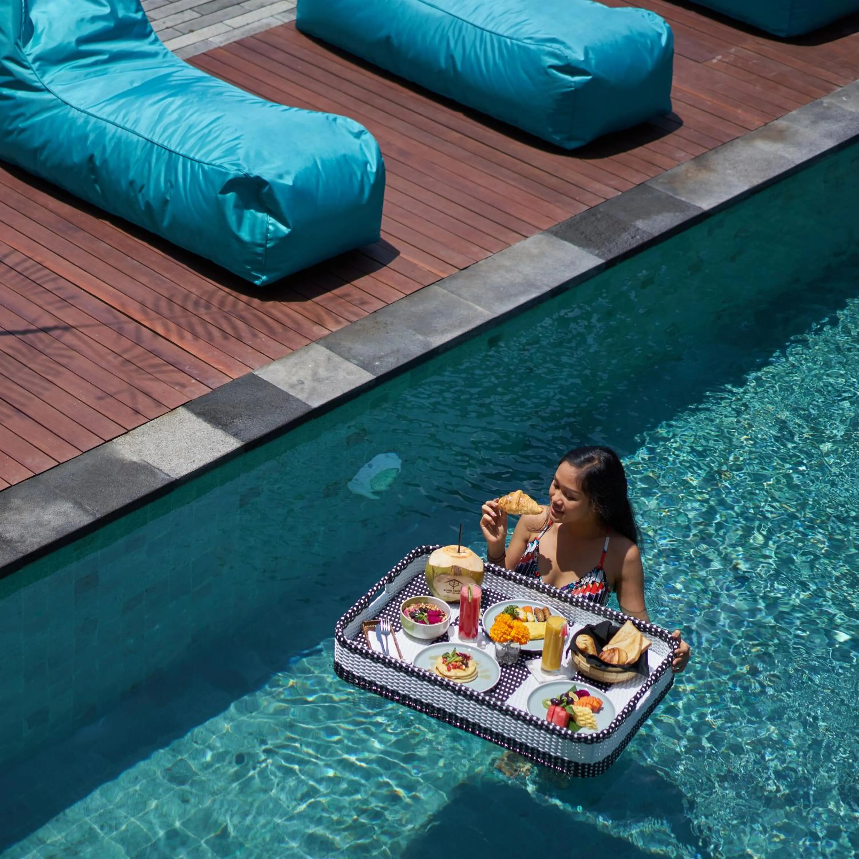 Swimming pool in Kubu Tropis