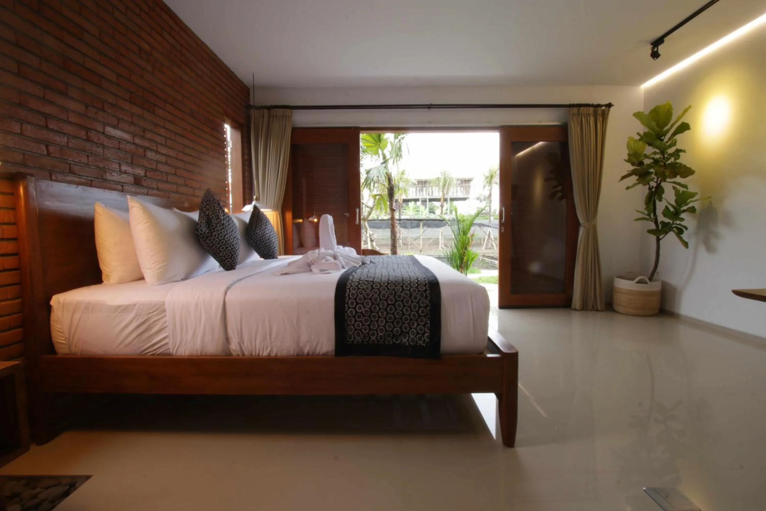 Photo of the whole room, Bed in Kubu Tropis