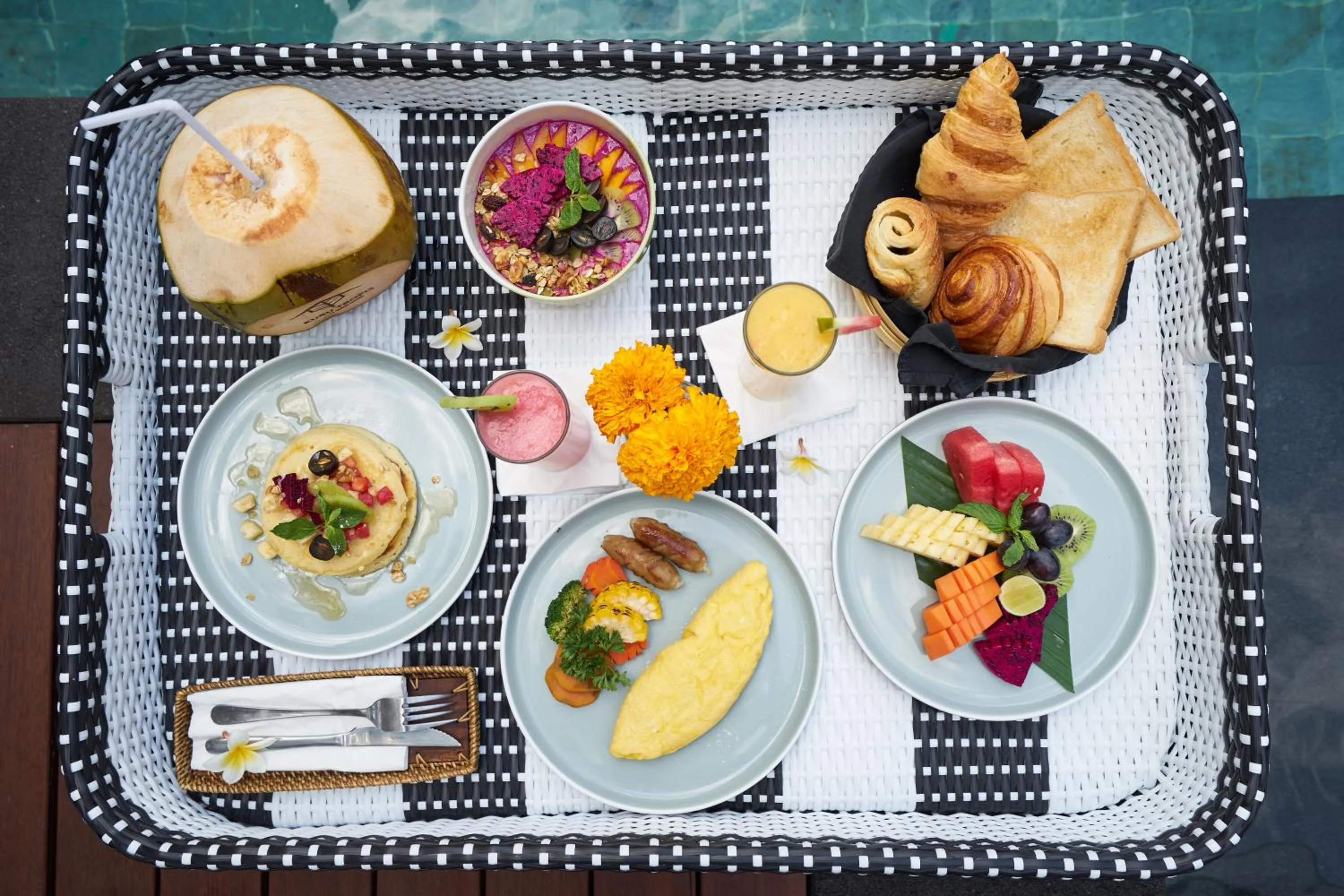 Breakfast in Kubu Tropis