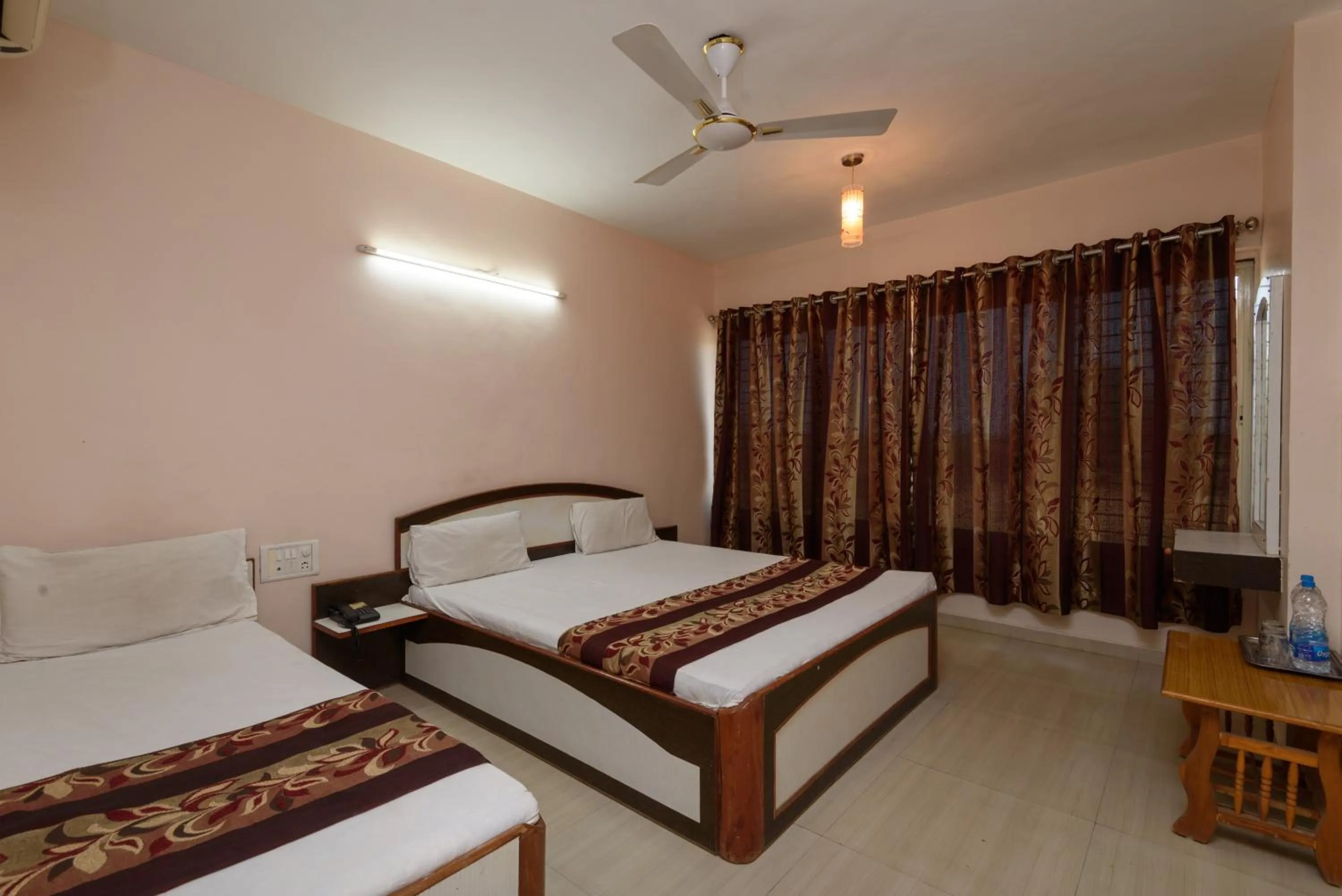 Bed in Hotel Sai Shraddha