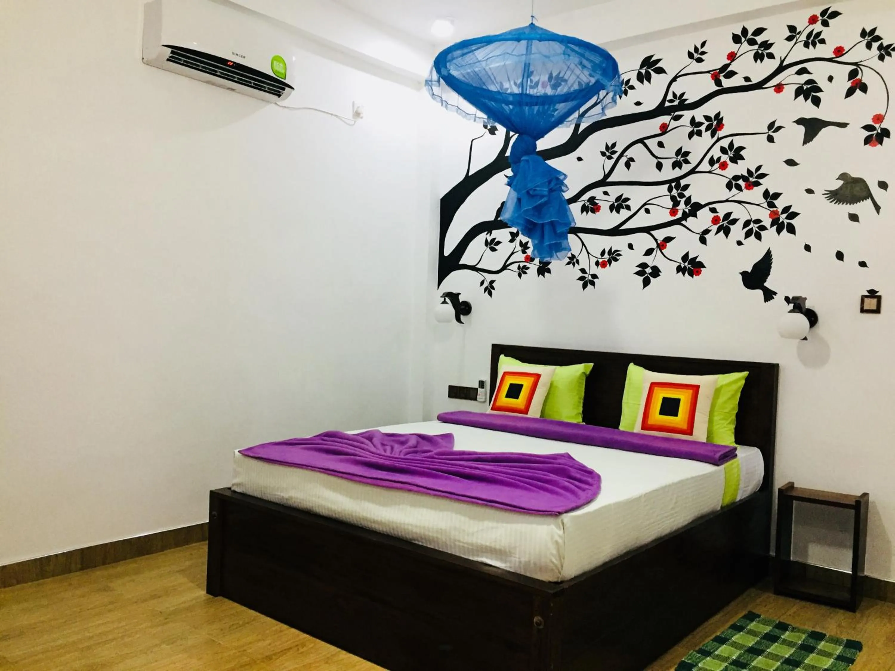 Deluxe Double Room with Balcony with Free 24 hours Check-in & Check-out in Lavendra Paradise