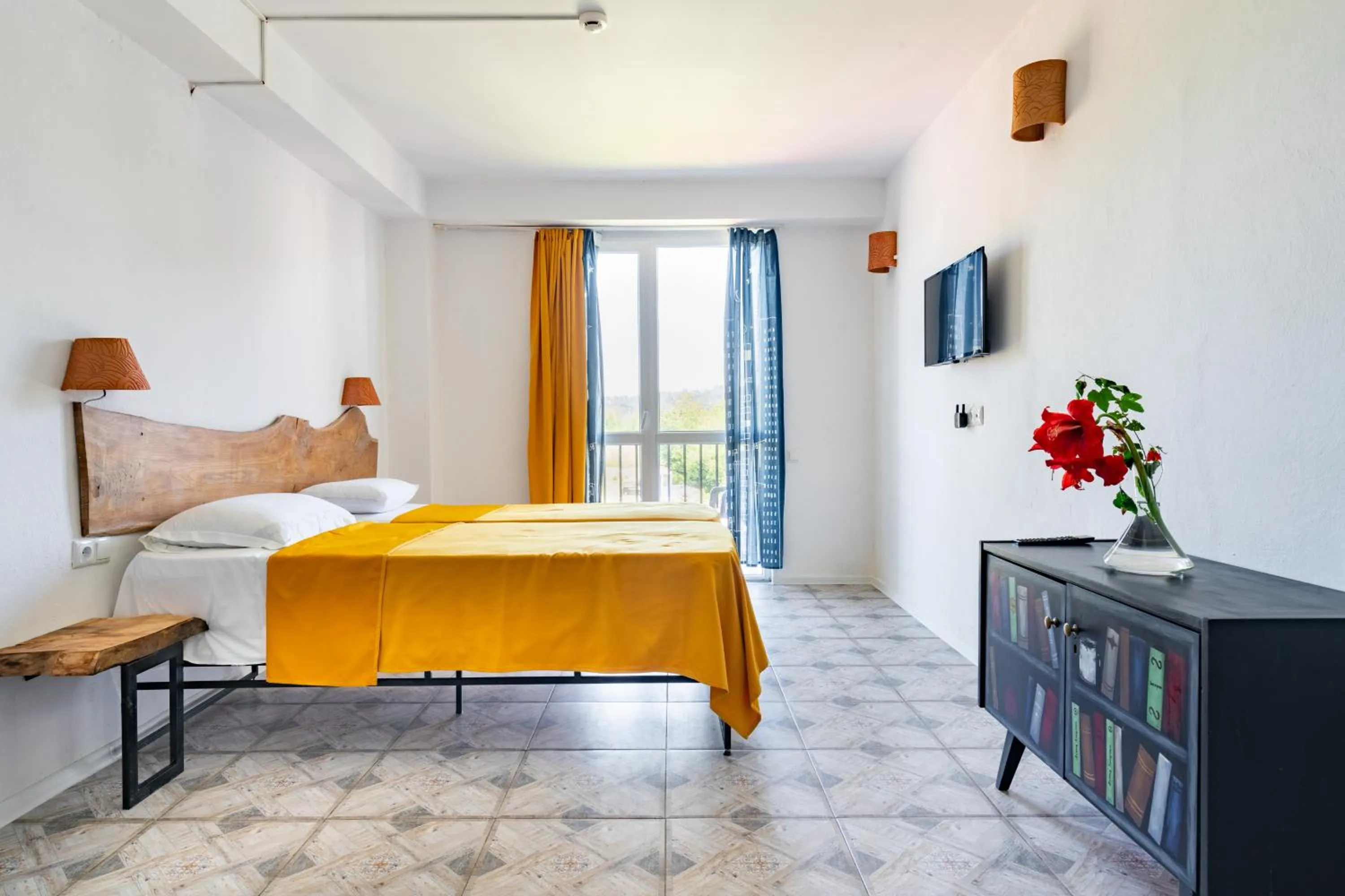 Bedroom, Bed in Simple Pleasures Shekvetili