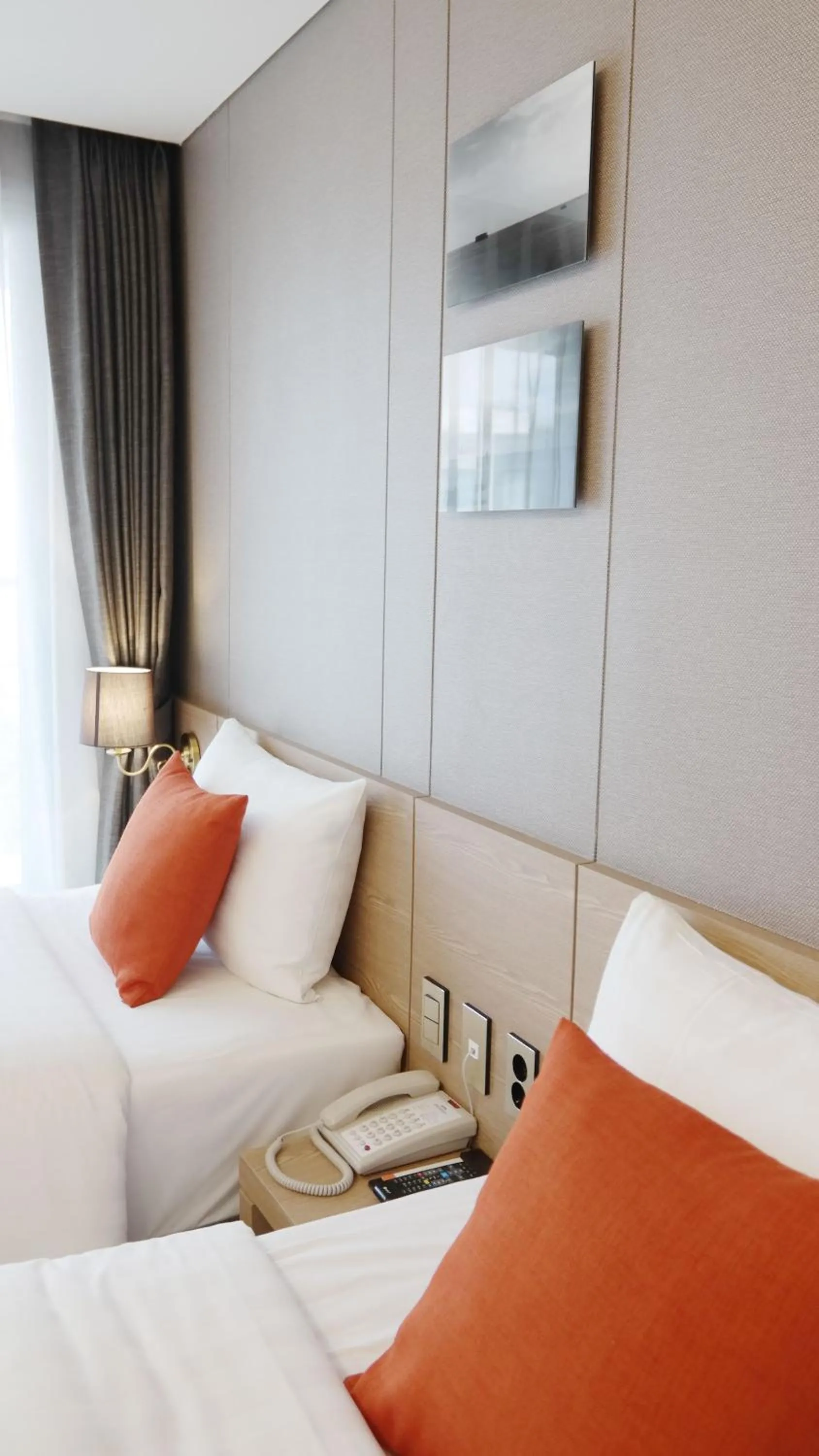 Bed in Hotel bridge Seogwipo