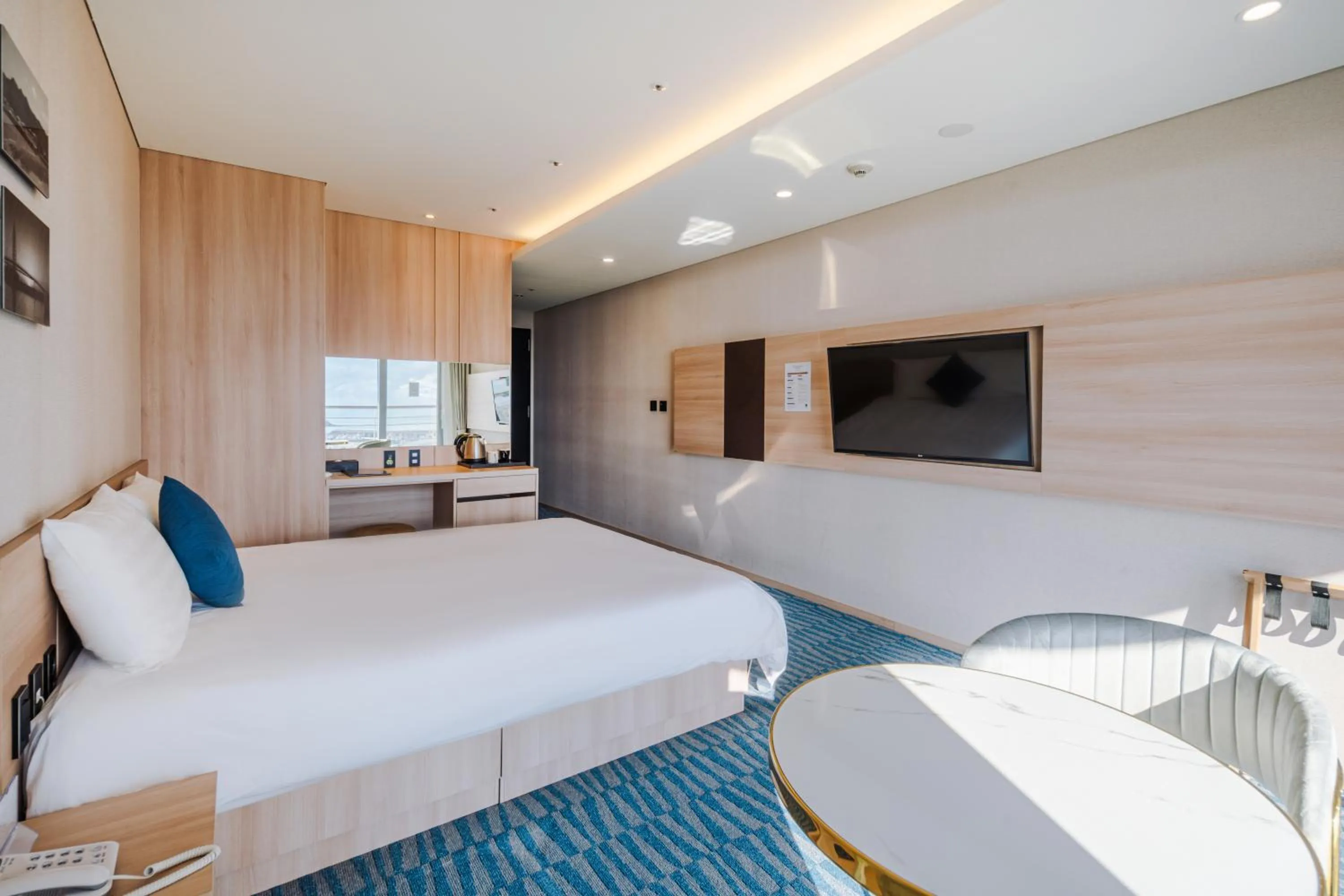 Bed in Hotel bridge Seogwipo