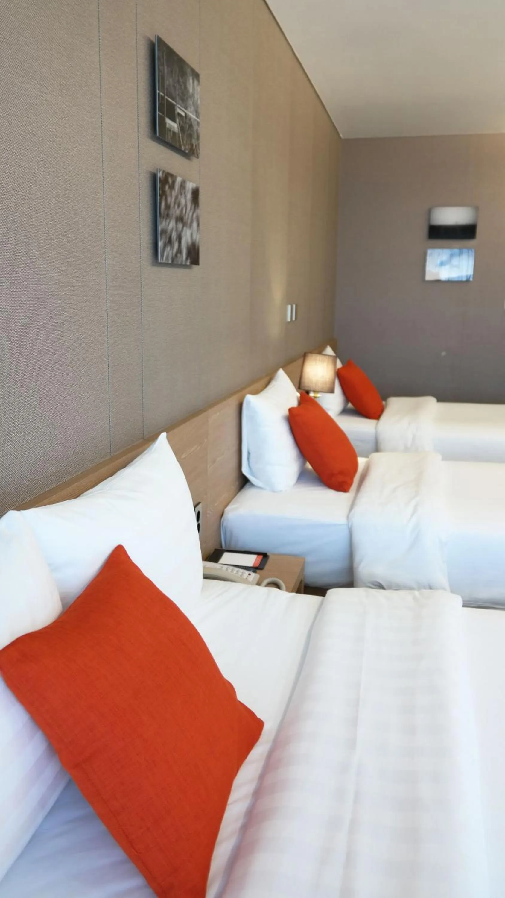 Bed in Hotel bridge Seogwipo