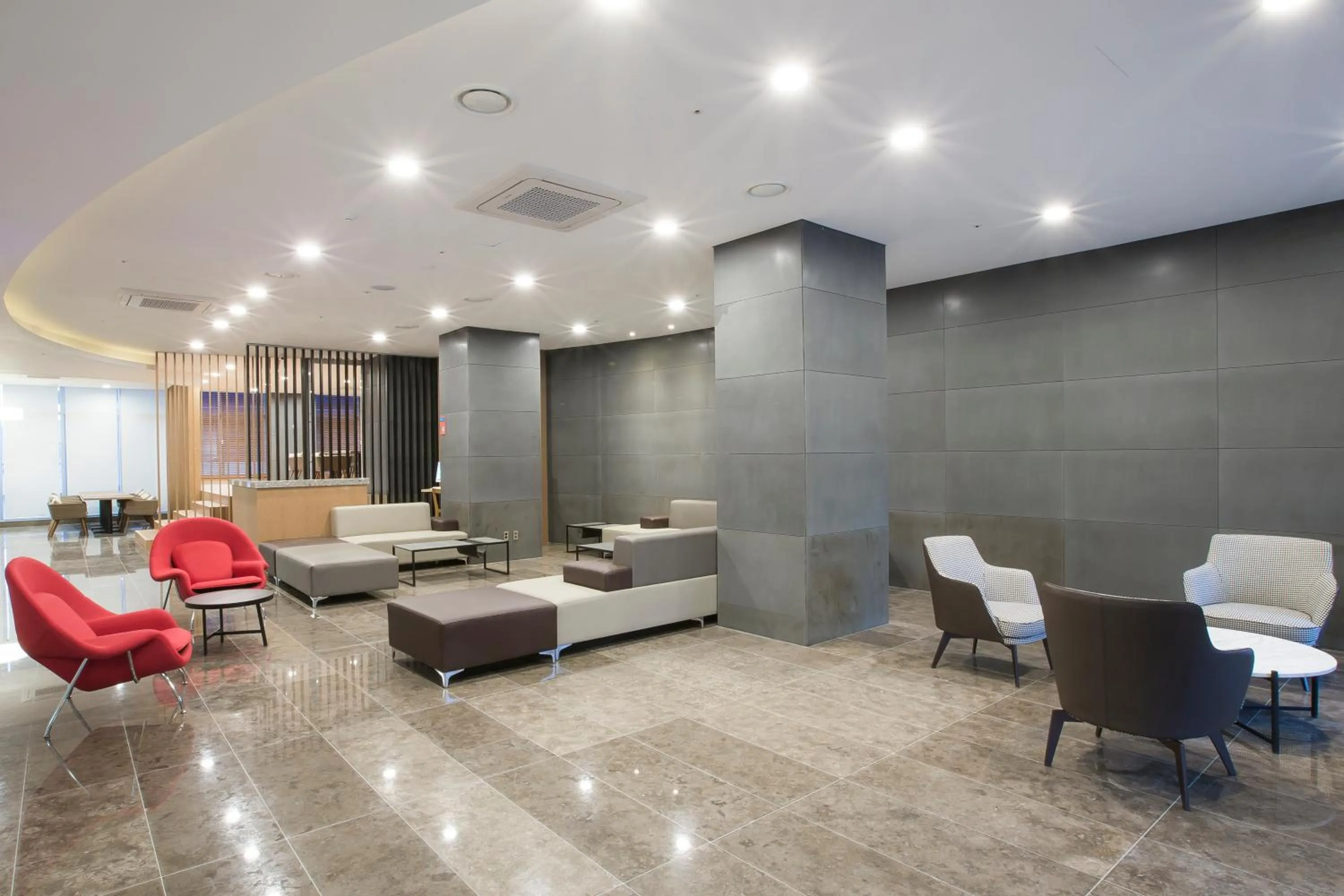 Lobby or reception in Hotel bridge Seogwipo