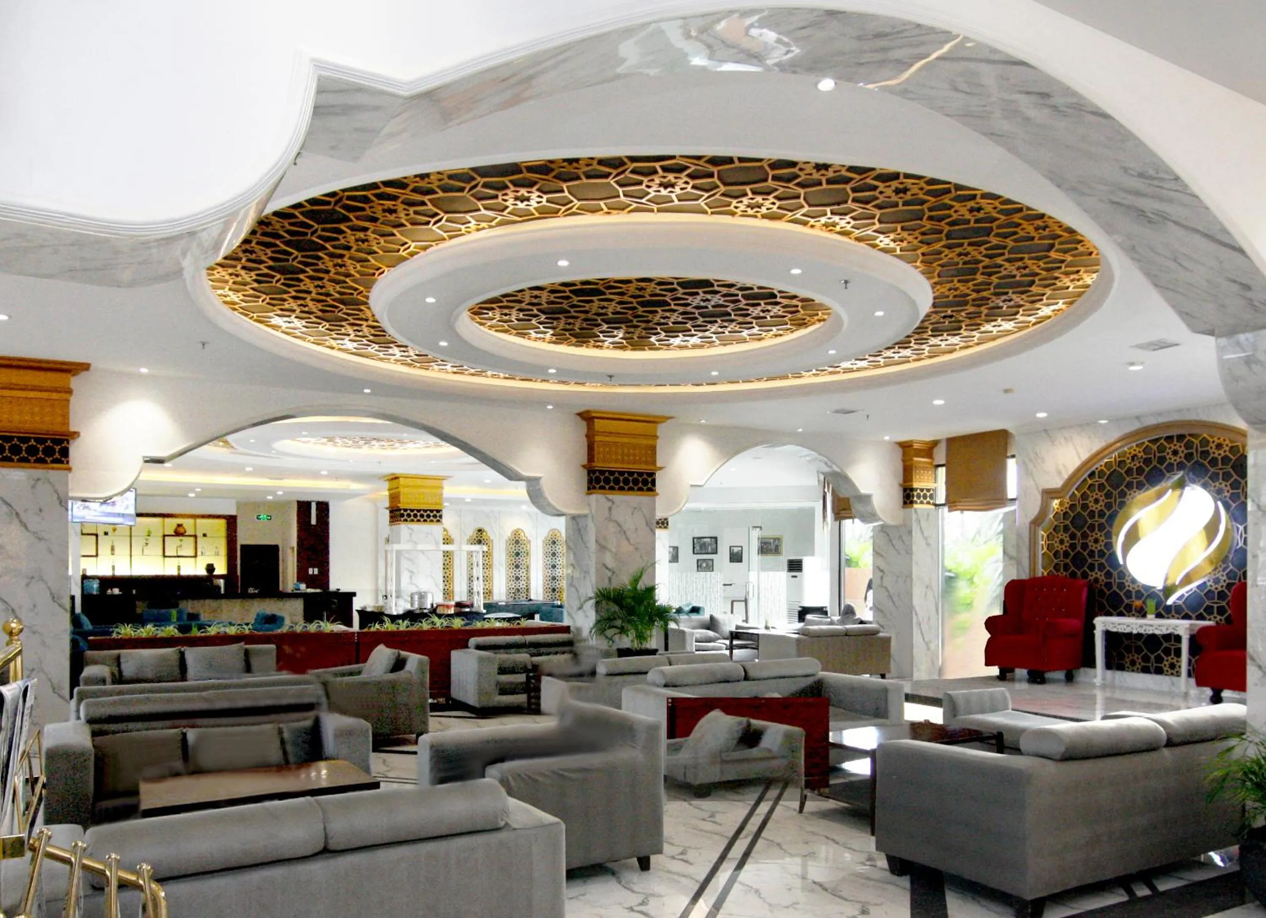 Lobby or reception in Hermes Palace Hotel Banda Aceh