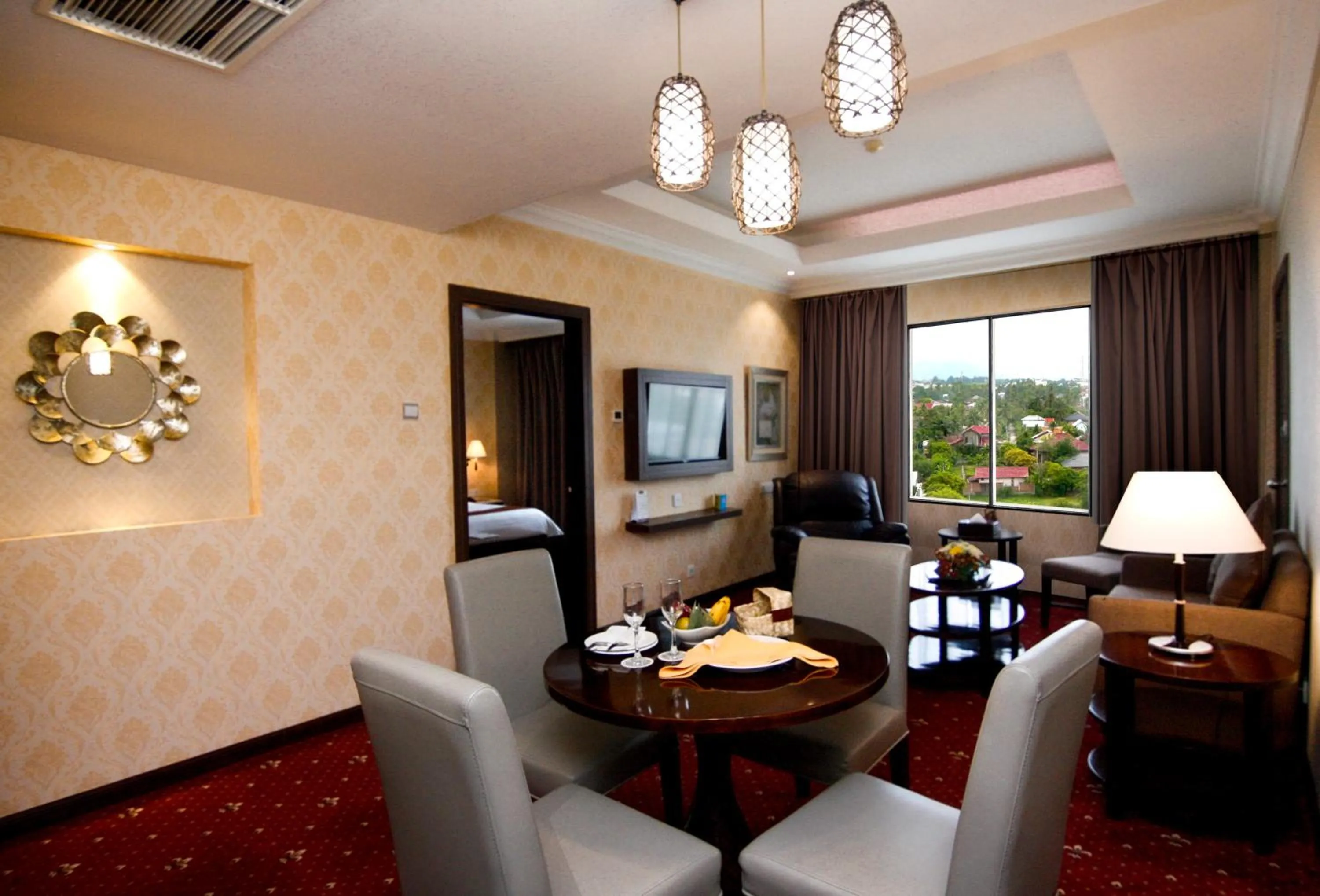 Living room in Hermes Palace Hotel Banda Aceh