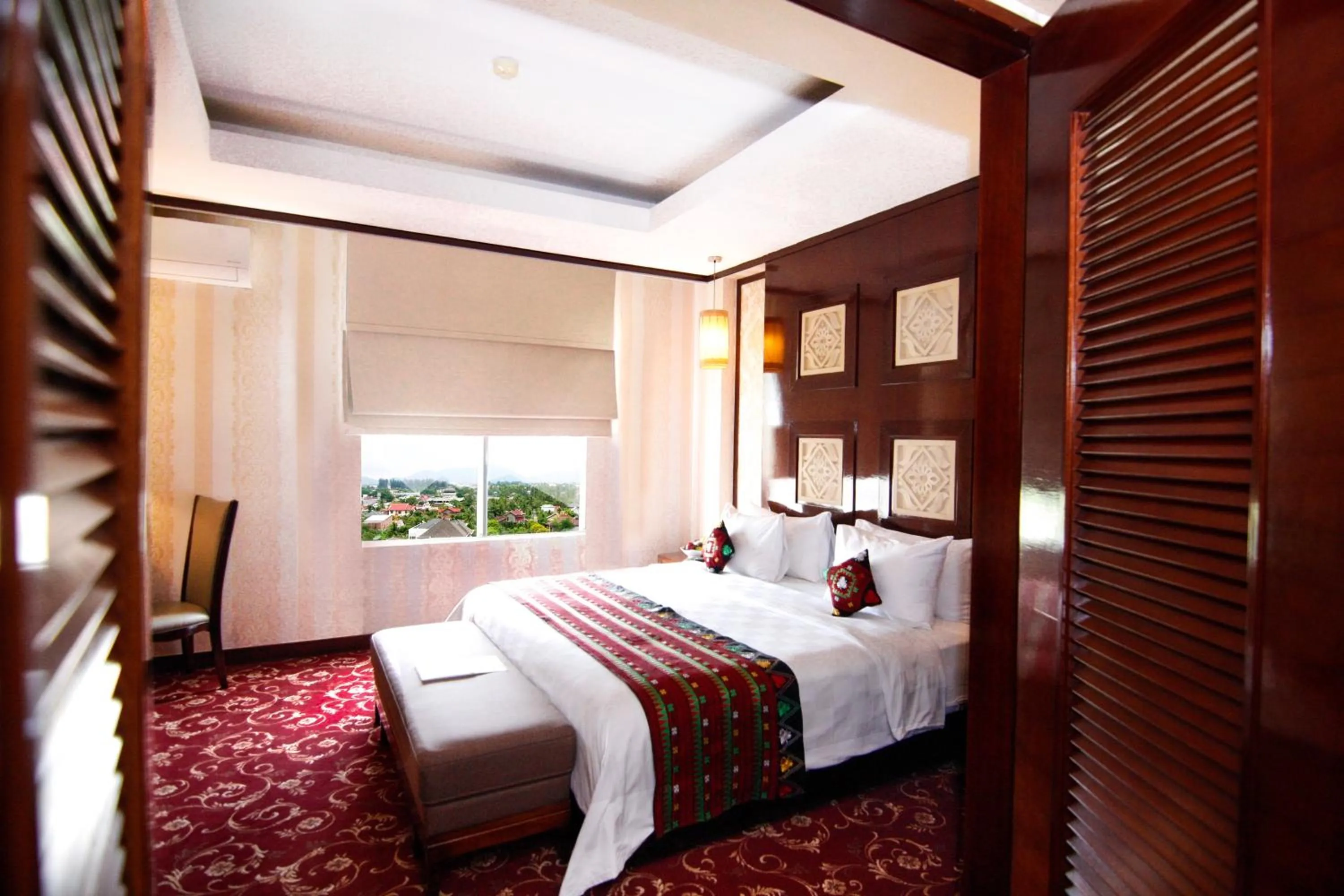 Bedroom, Bed in Hermes Palace Hotel Banda Aceh