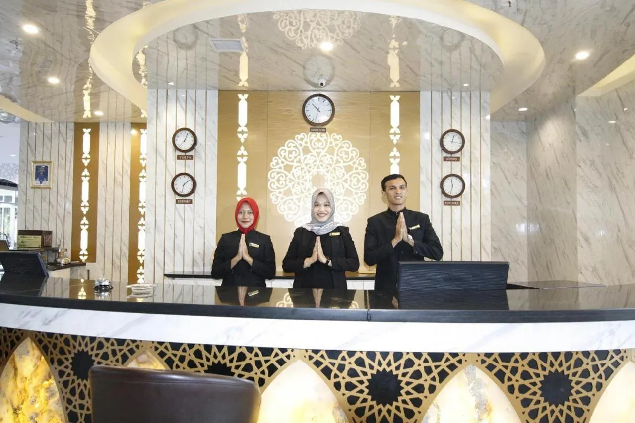 Staff in Hermes Palace Hotel Banda Aceh