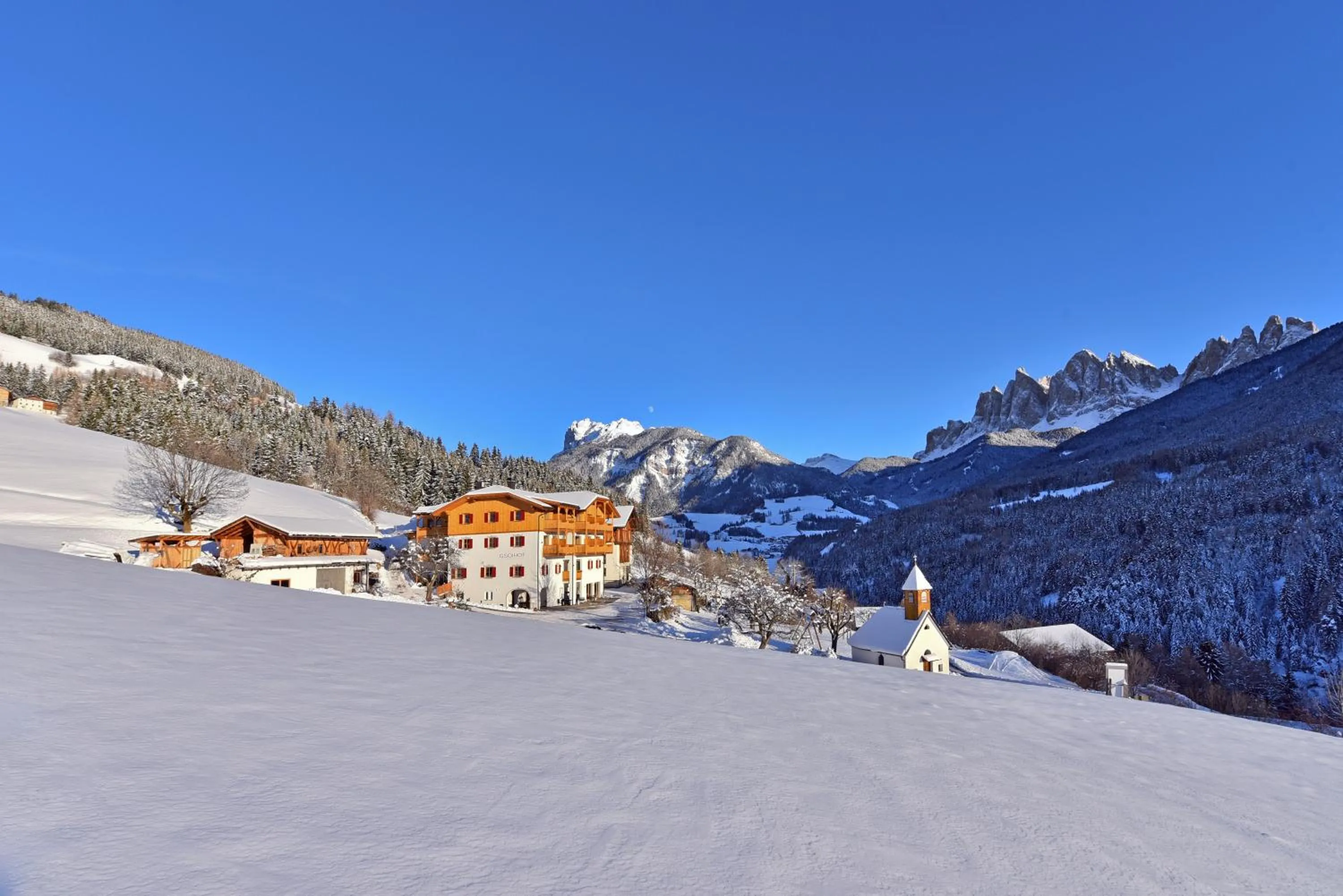 Bird's eye view in Hotel Gsoihof