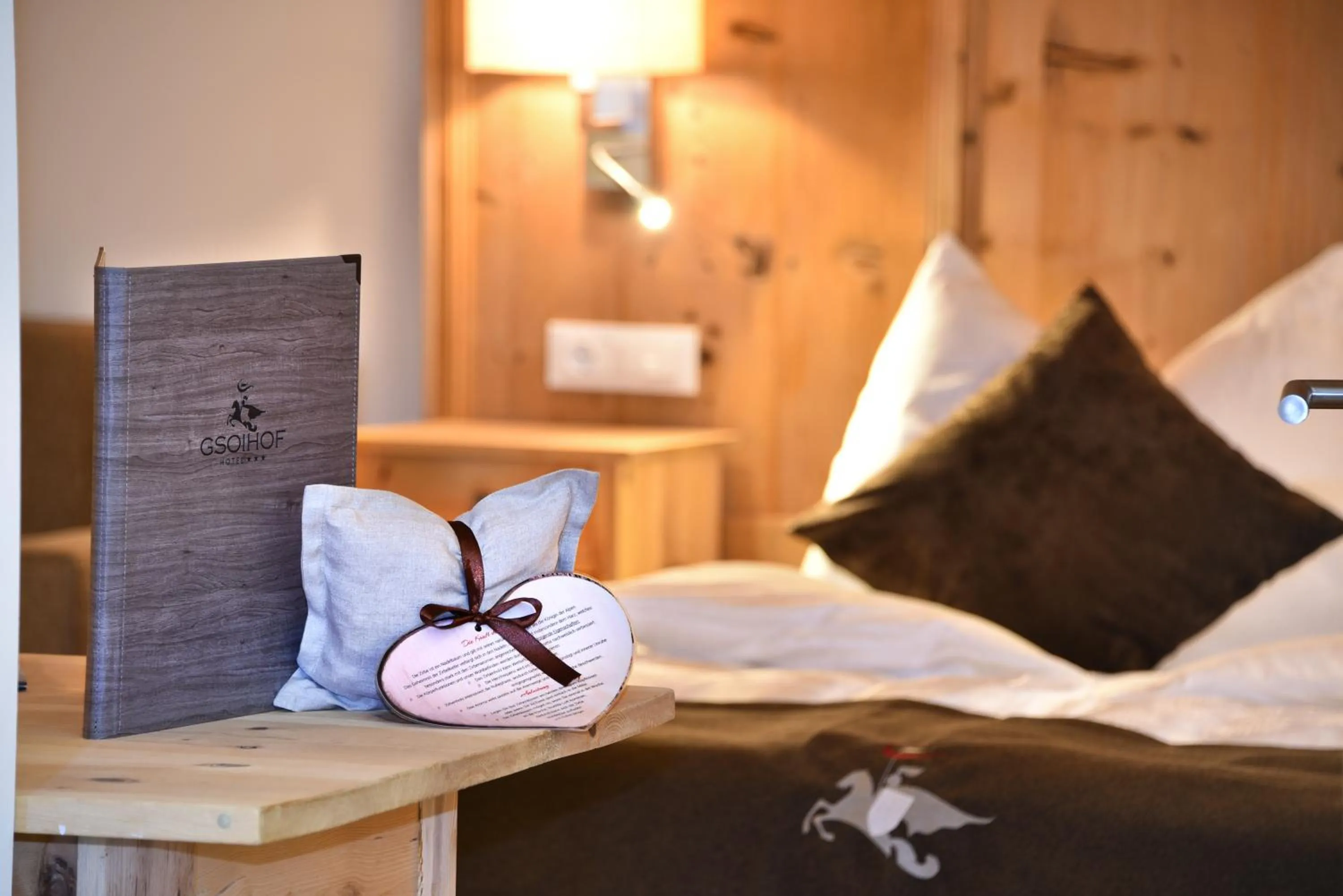 Bed in Hotel Gsoihof