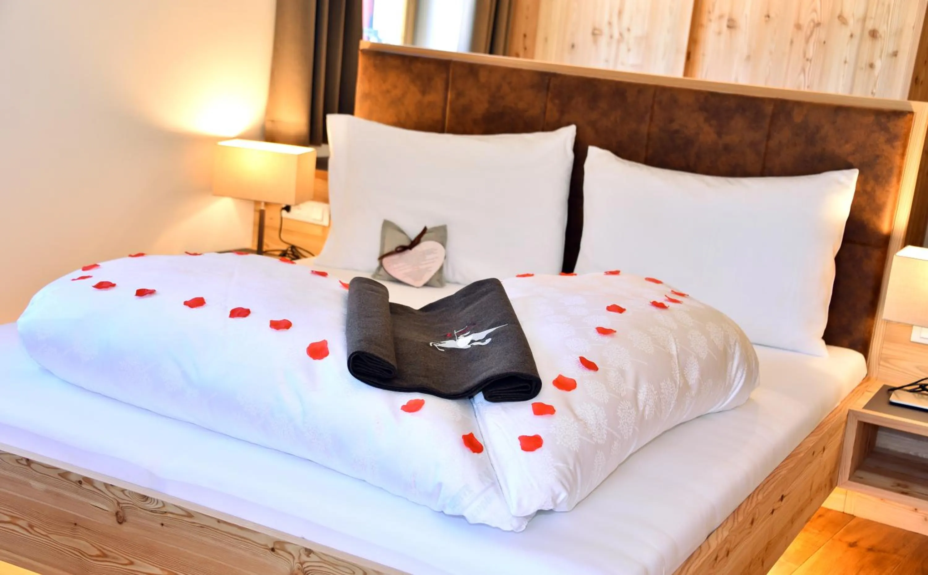 Bed in Hotel Gsoihof