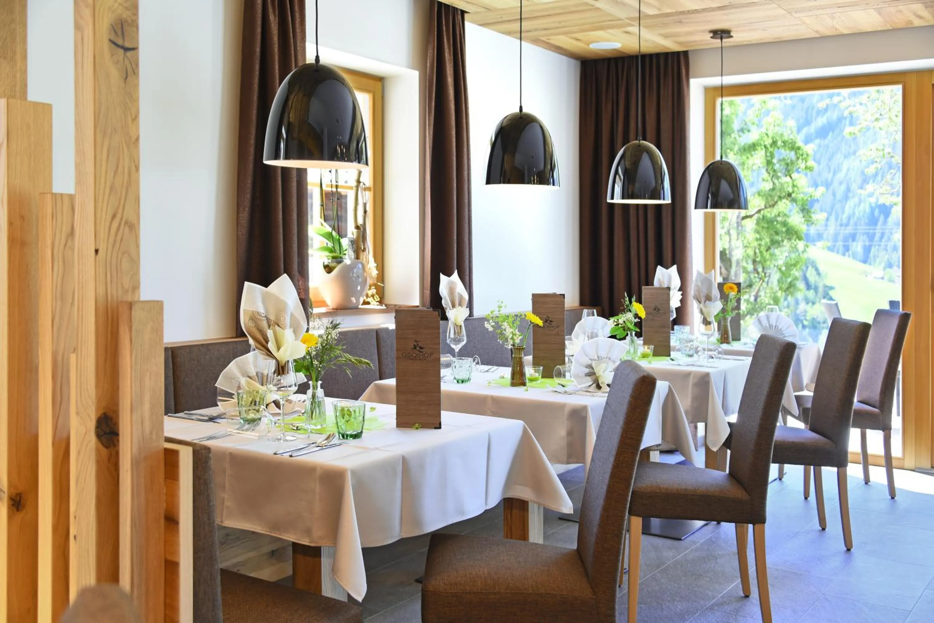 Dining area in Hotel Gsoihof