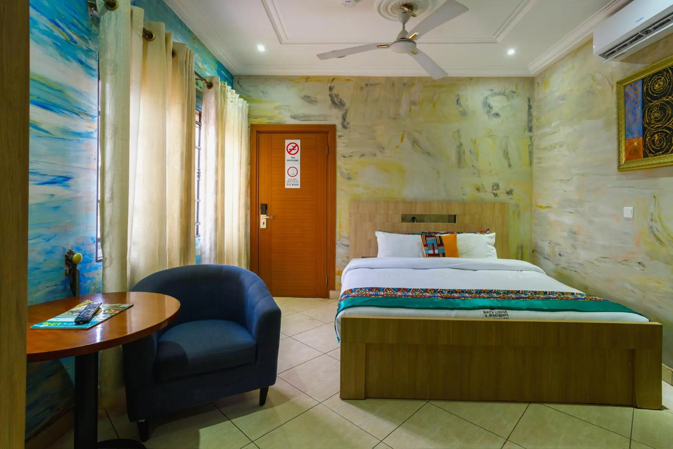 Bed in Bays Lodge, Accra