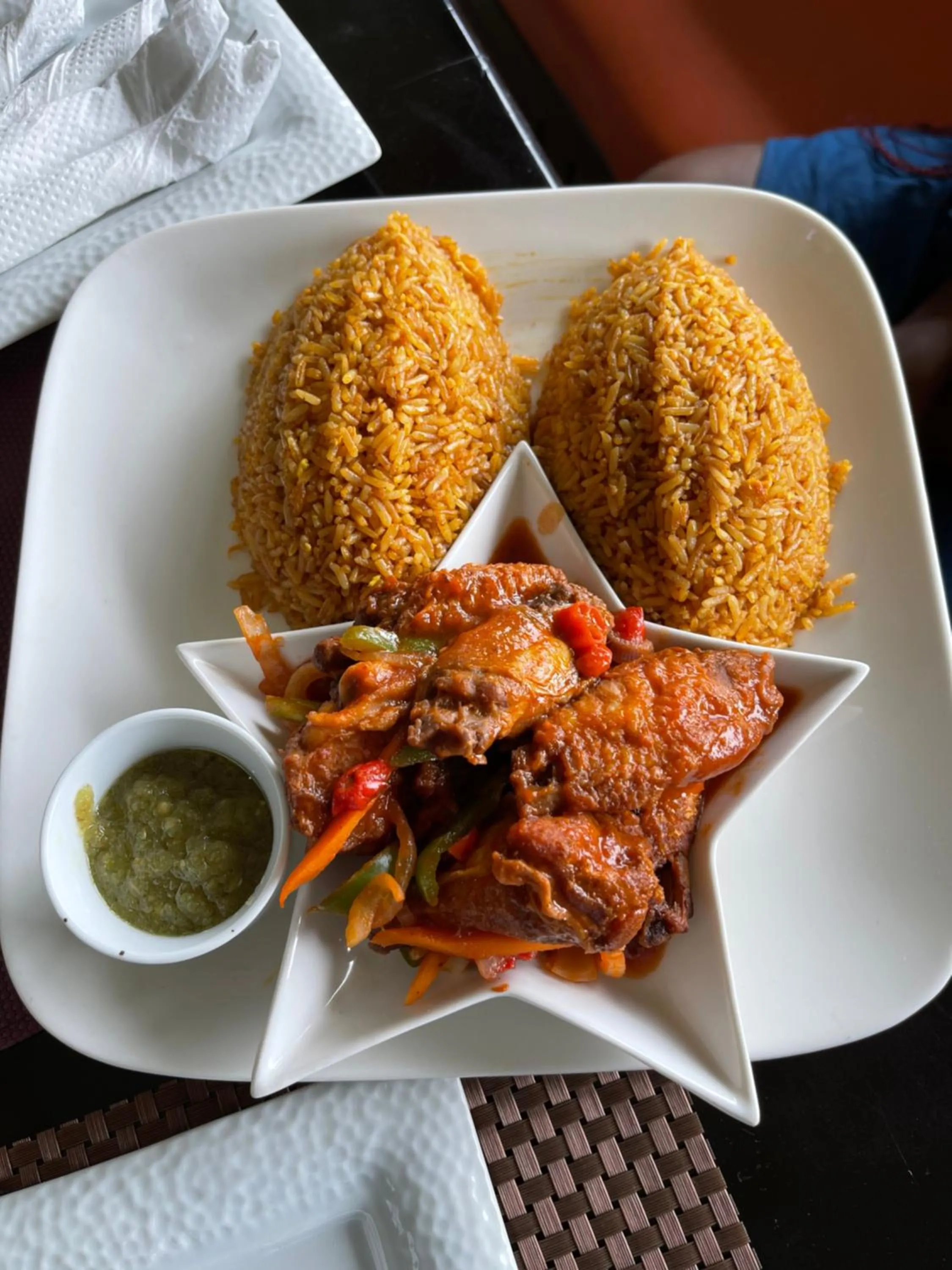 Breakfast in Bays Lodge, Accra