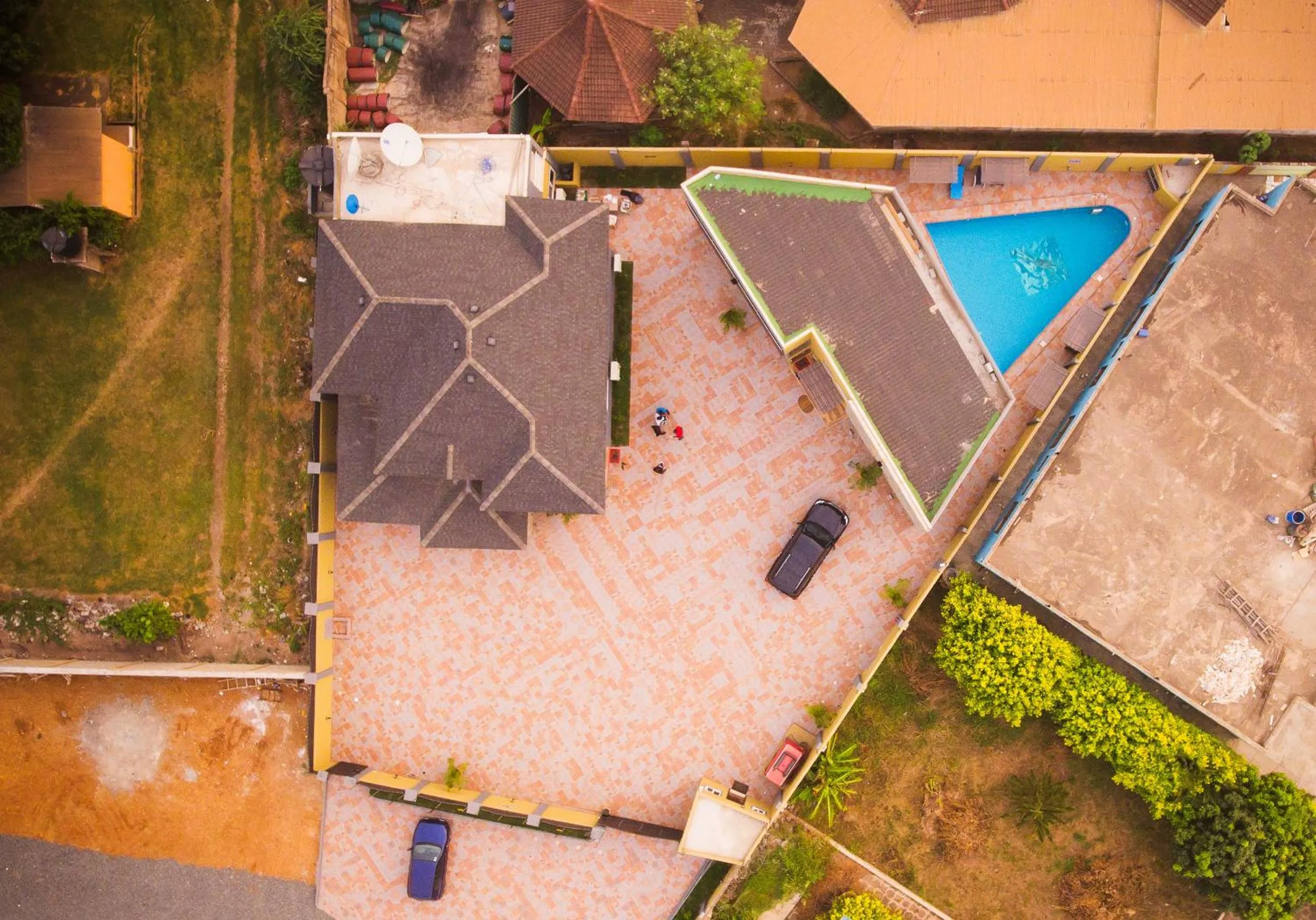 Natural landscape in Bays Lodge, Accra