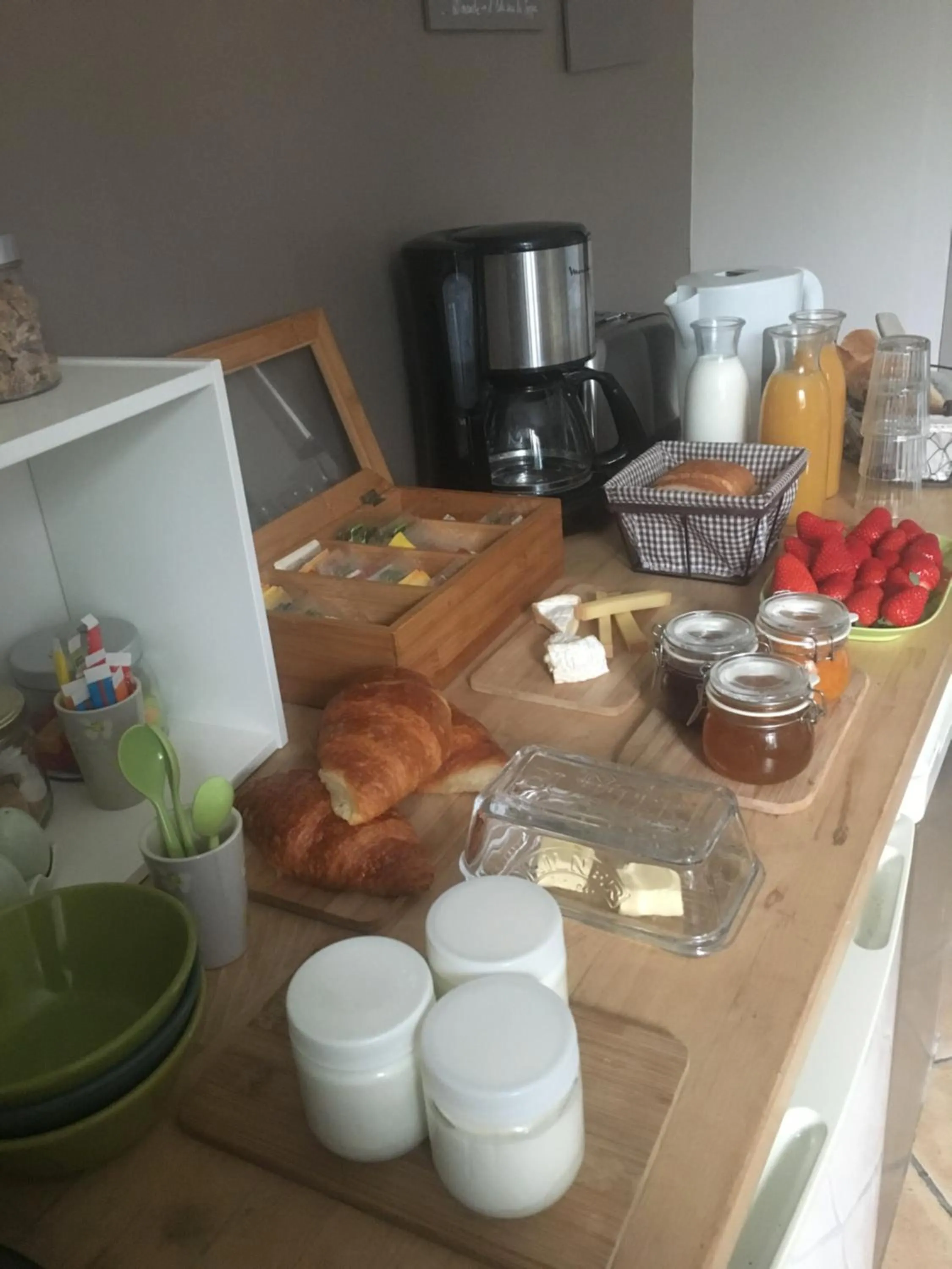 Breakfast in L'atelier des Coudelières