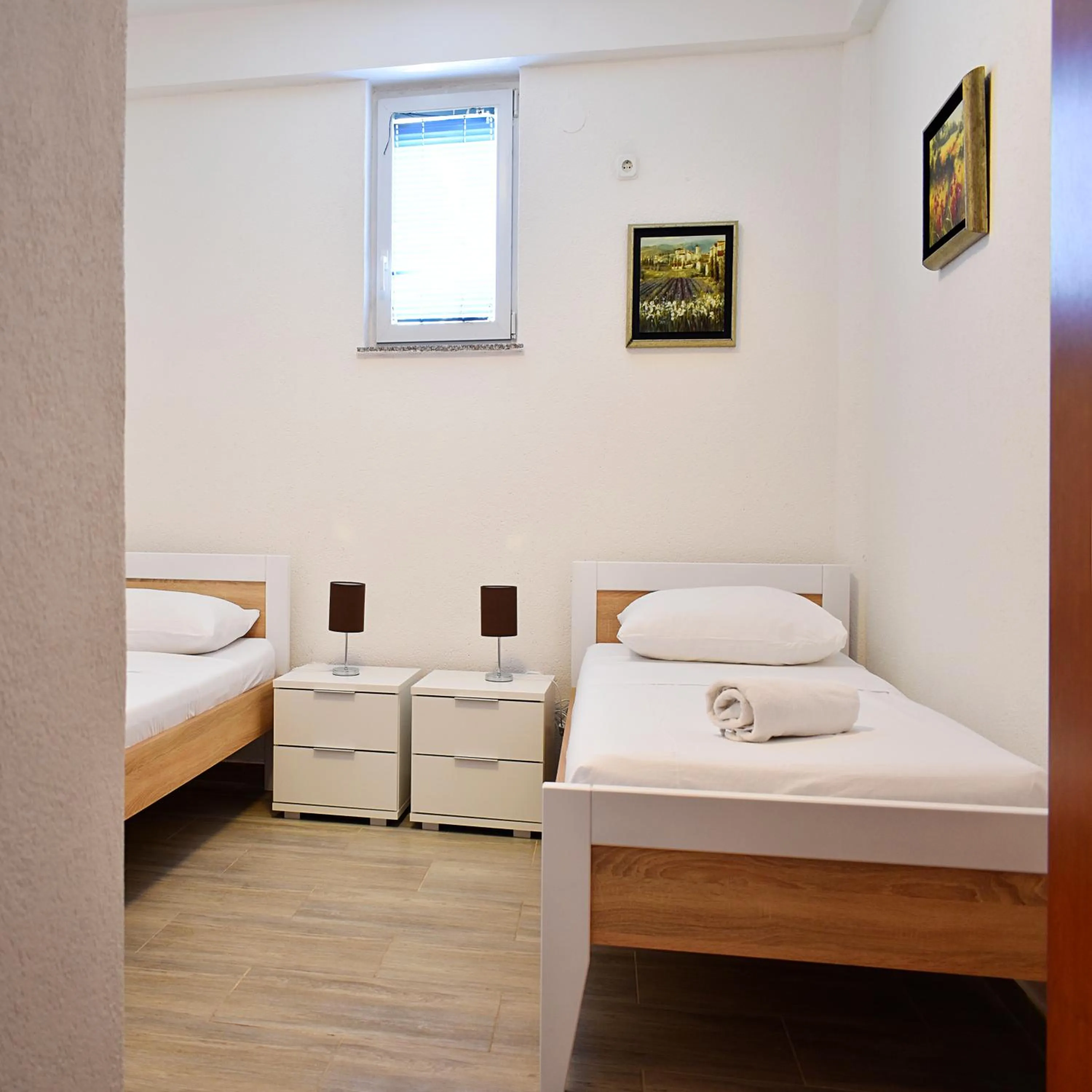 Bedroom, Bed in Villa Nico