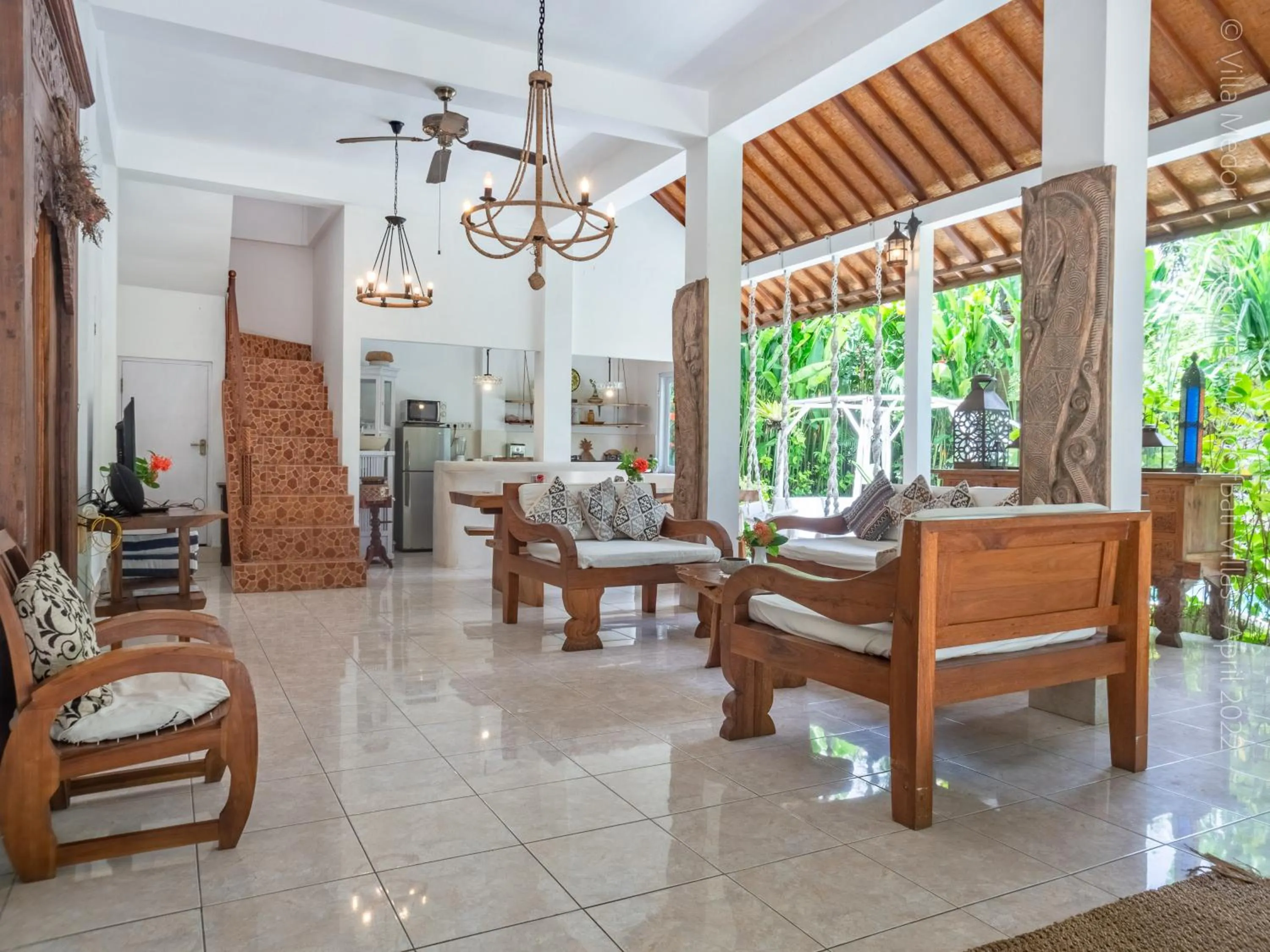 Living room in Medori Villa Seminyak