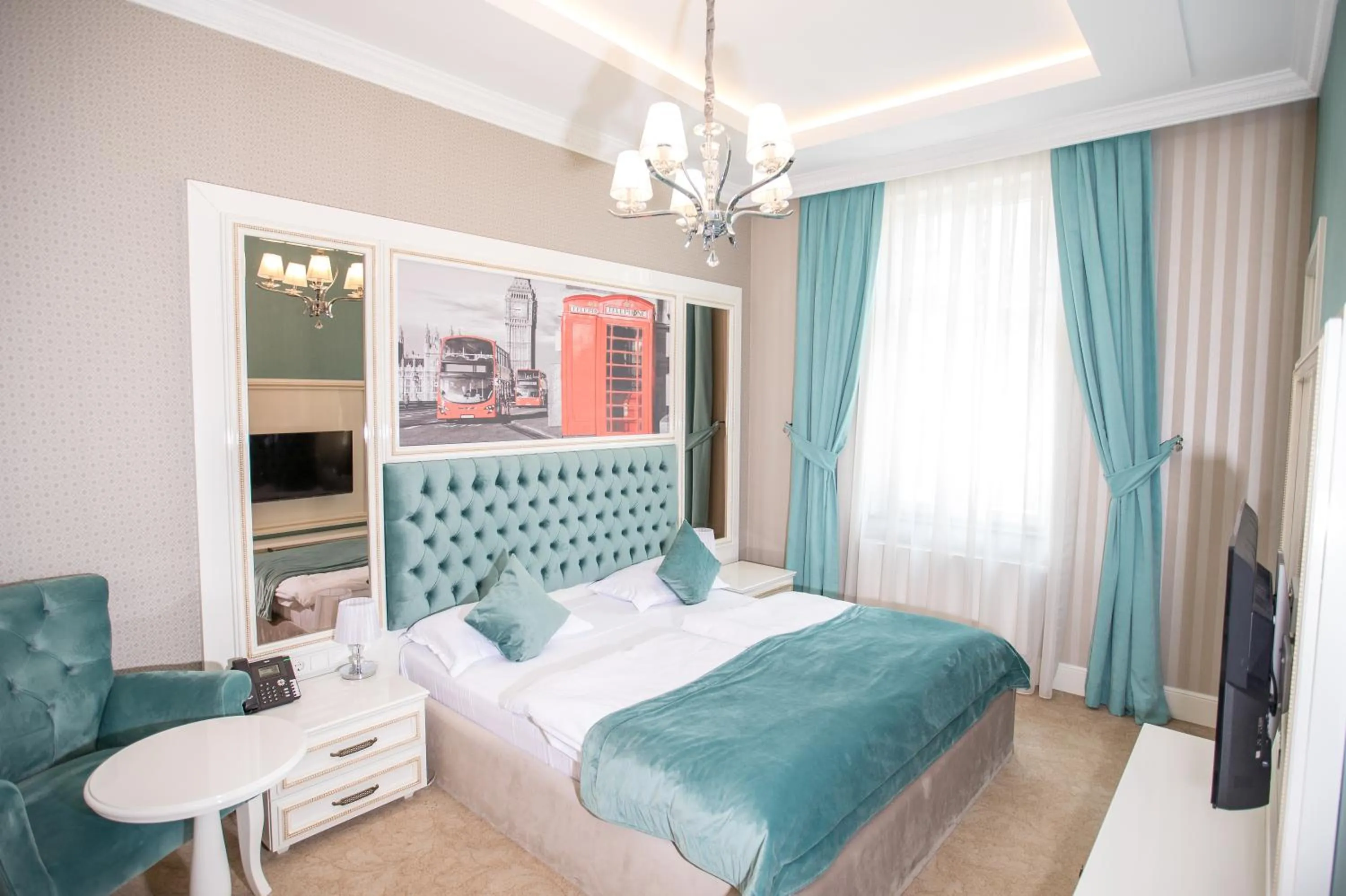 Bed in Hotel Amts-Apotheke