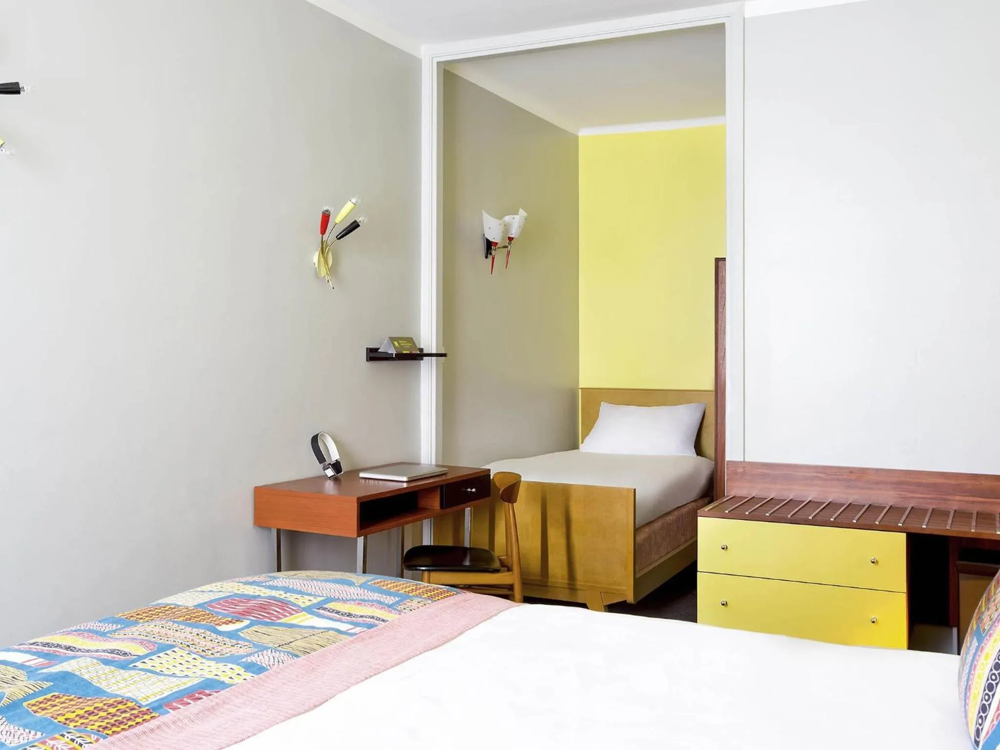 Bedroom, Bed in ibis Styles Le Havre Centre