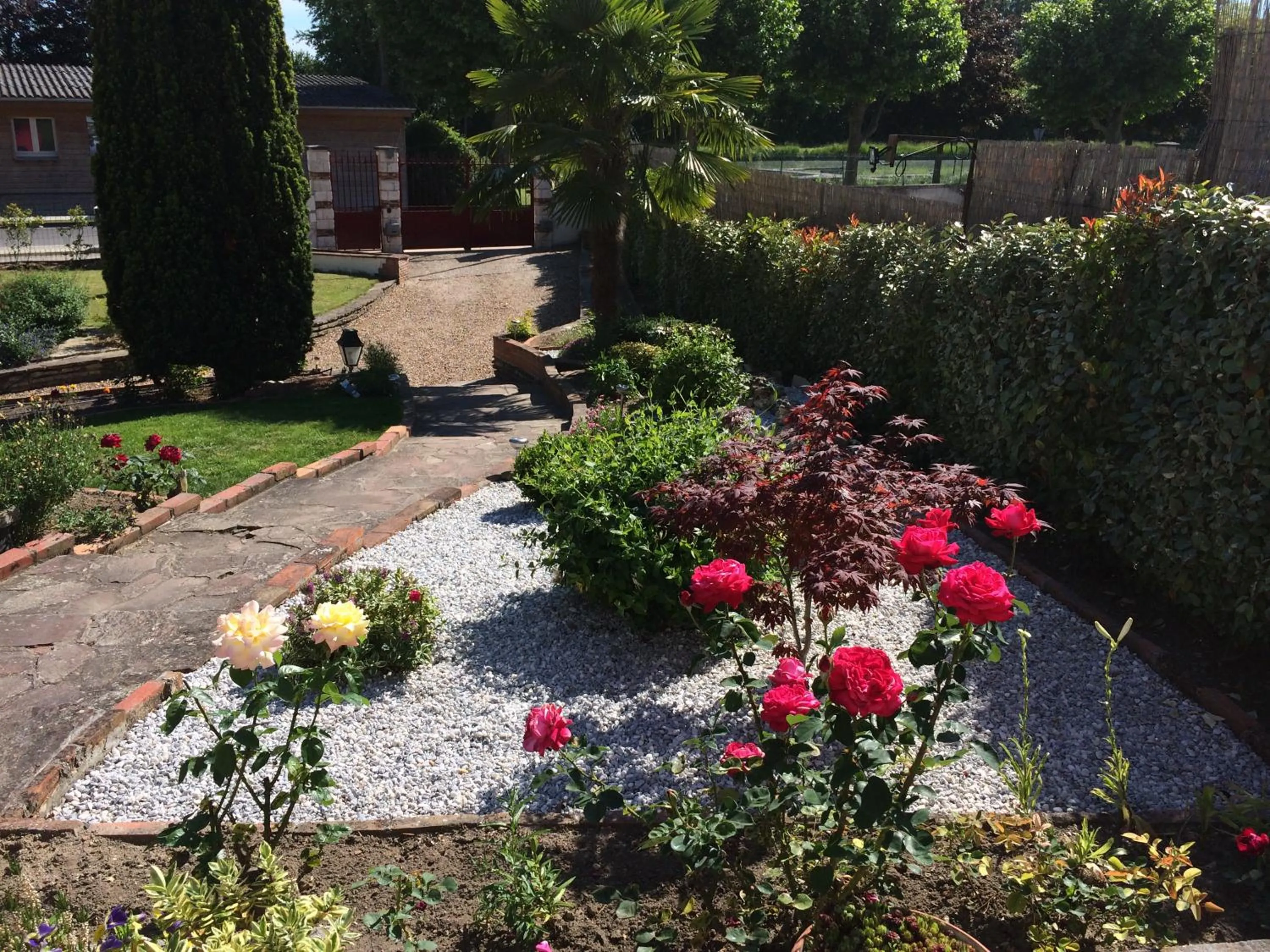 Garden in La Noisetiere