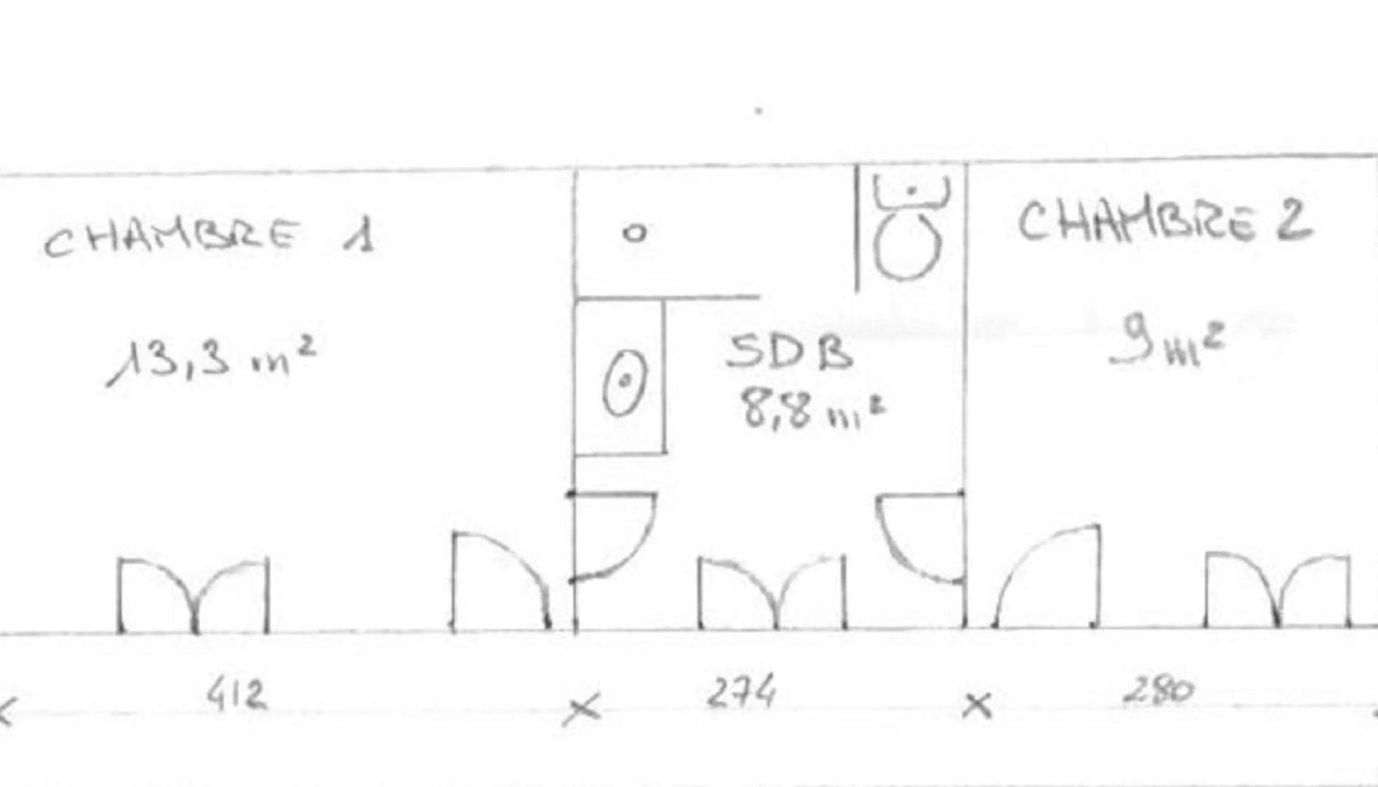 Floor plan in Le Beauvaisis