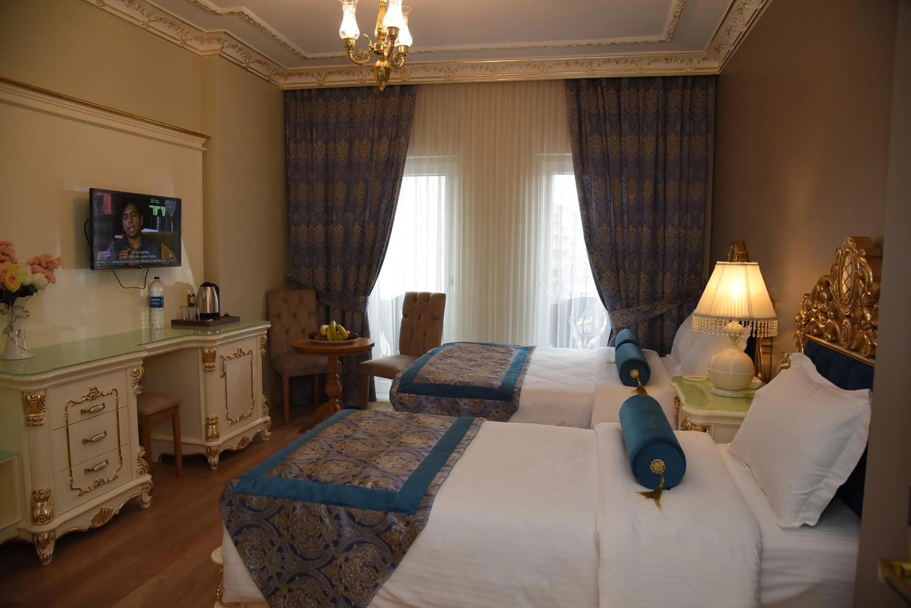 Bedroom, Bed in İstasyon Hotel