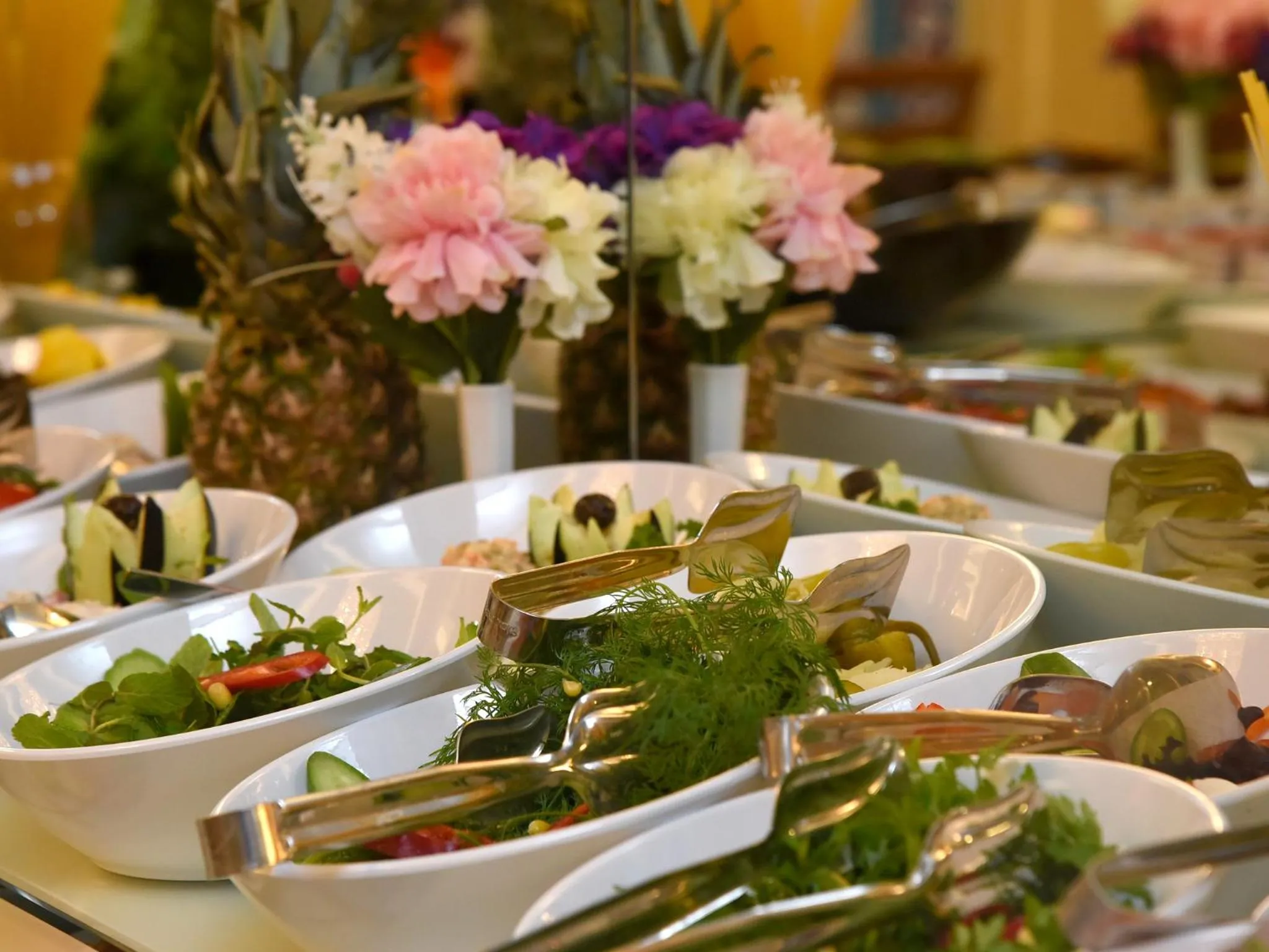 Buffet breakfast in İstasyon Hotel