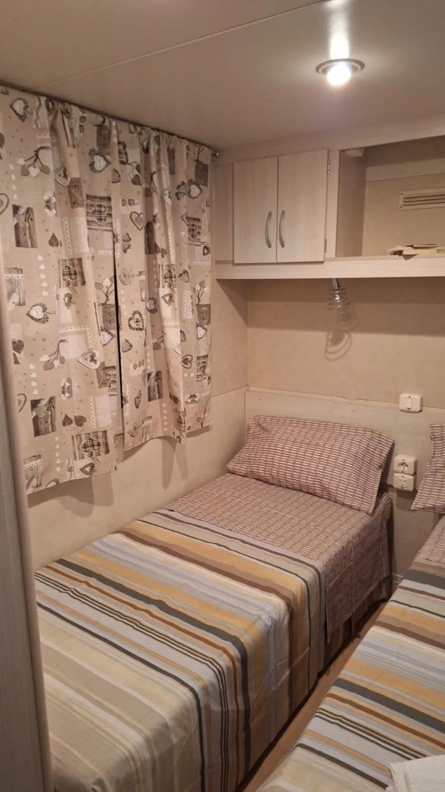 Bed in AGRIB&B Il Pomo d'oro