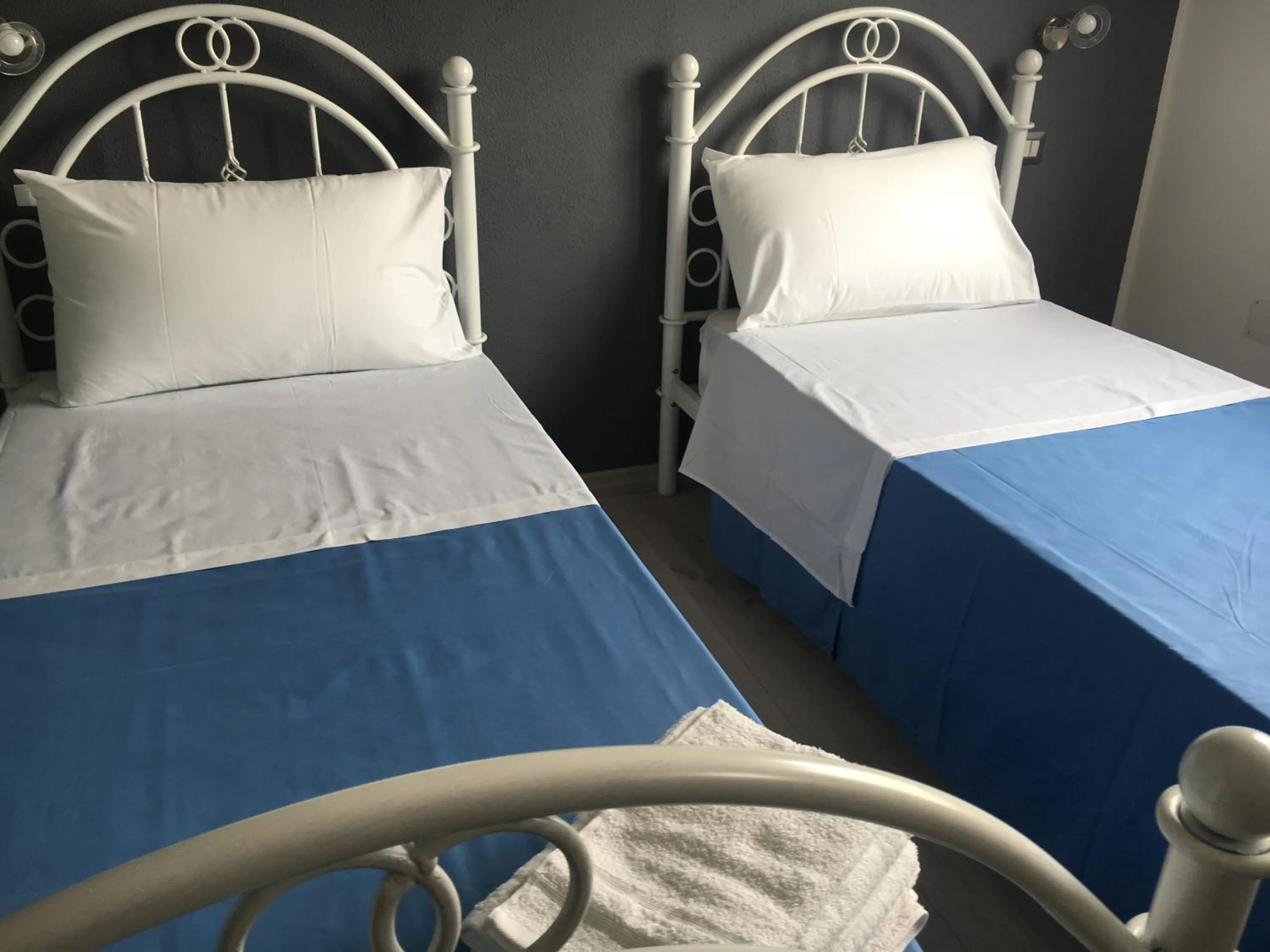 Bed in AGRIB&B Il Pomo d'oro