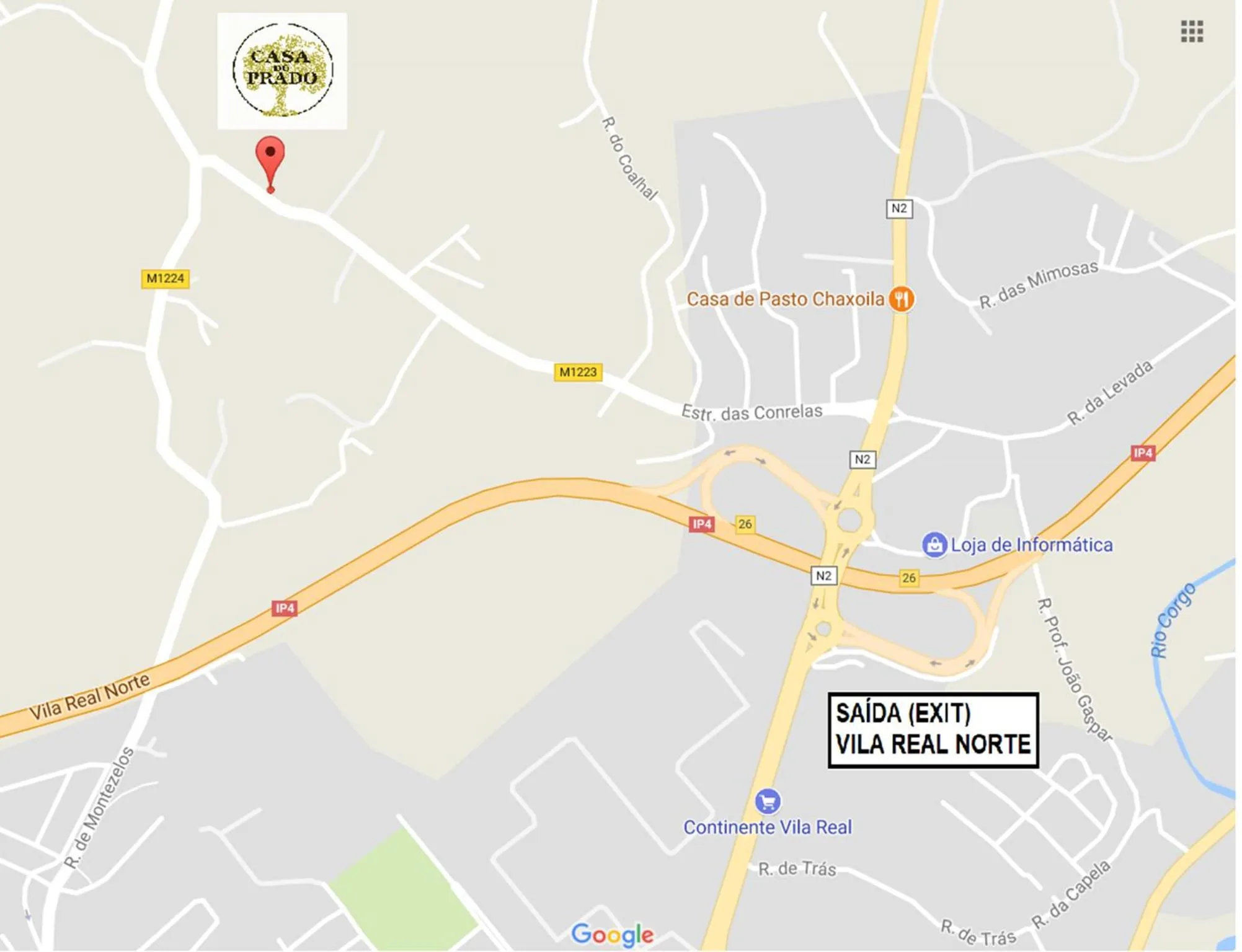 On site in Casa Do Prado Guesthouse