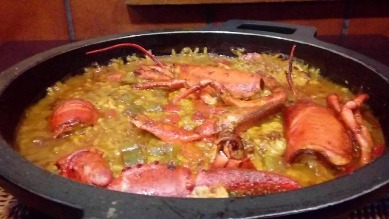 Food close-up in La Casona de Rey