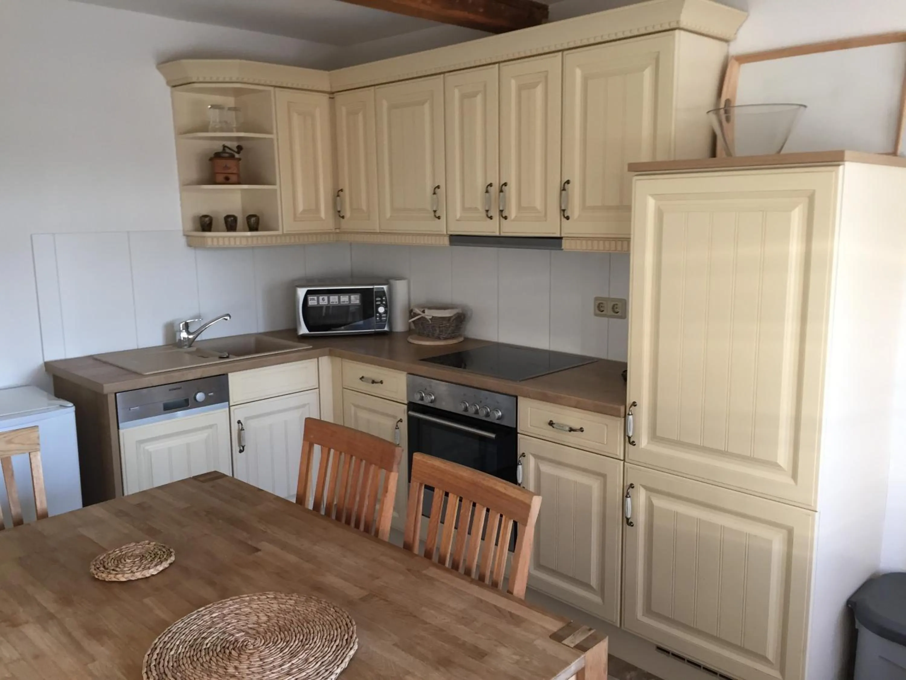 Kitchen or kitchenette in Hotel Restaurant Mühlenhof Bosse