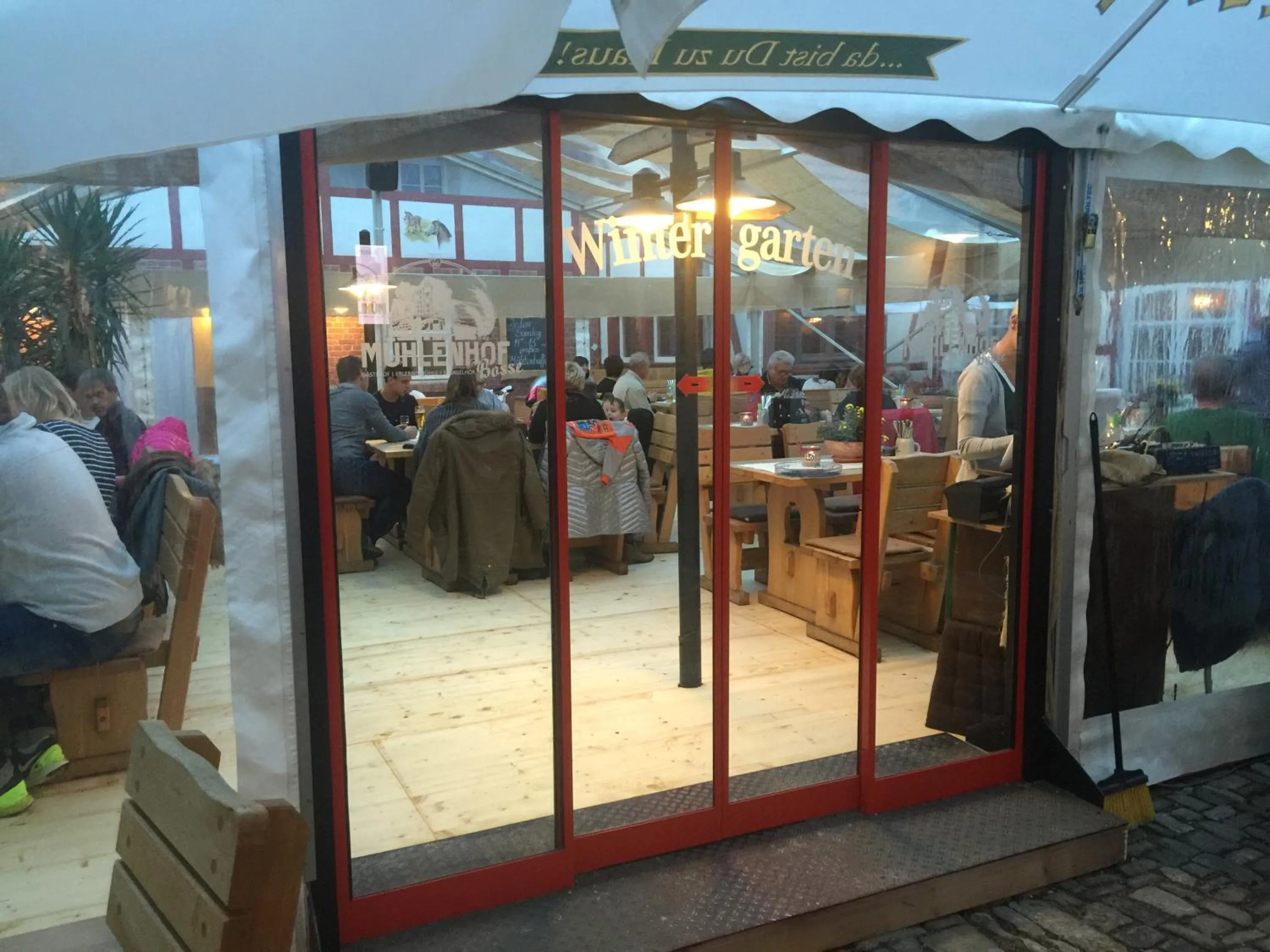 Patio in Hotel Restaurant Mühlenhof Bosse