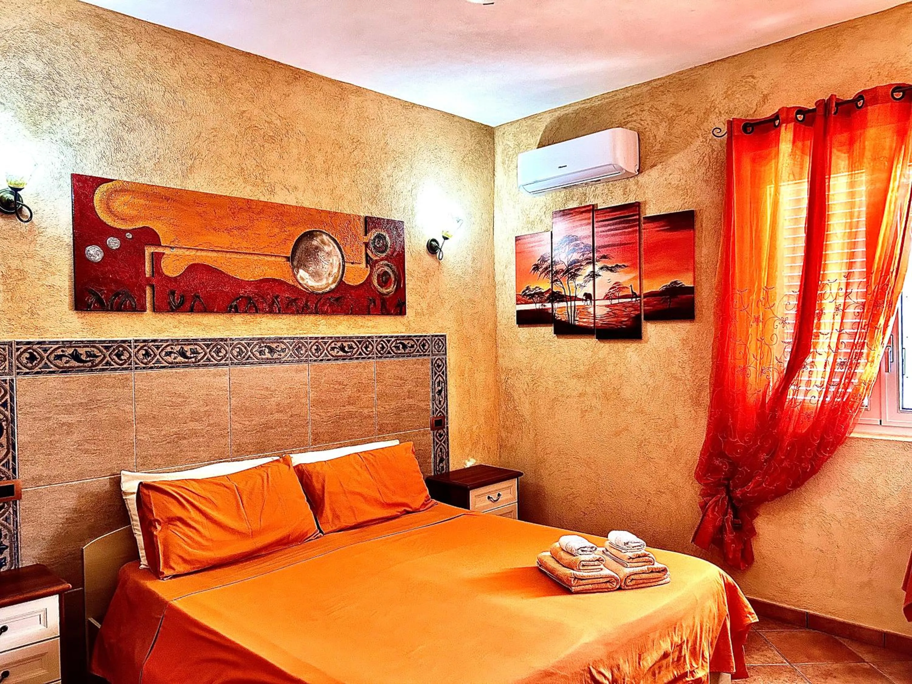 Photo of the whole room, Bed in La Collina sul Mare